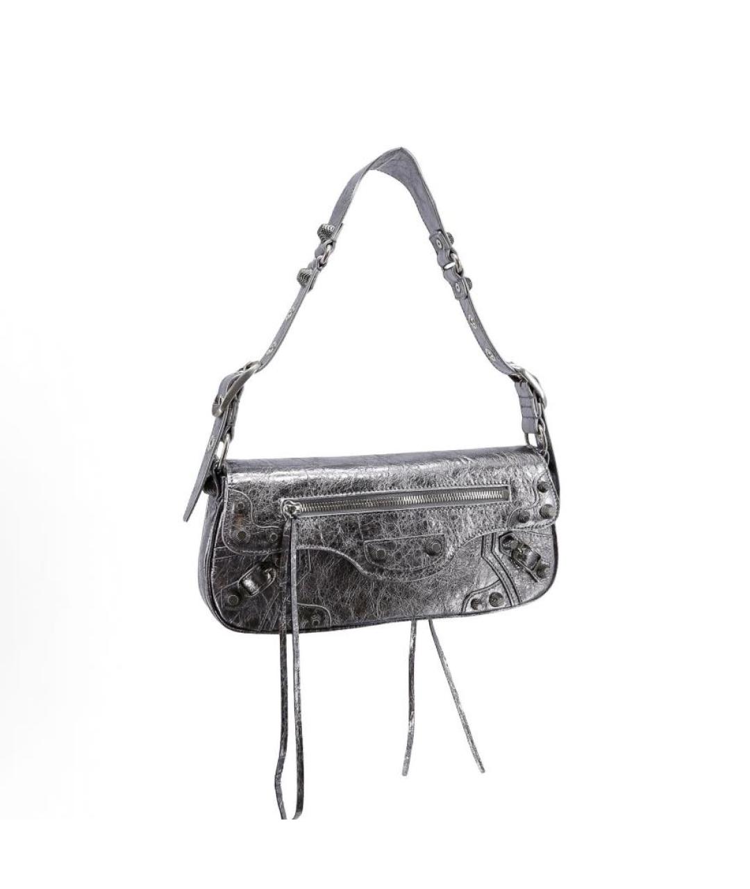 BALENCIAGA Кожаная сумка с короткими ручками, фото 2