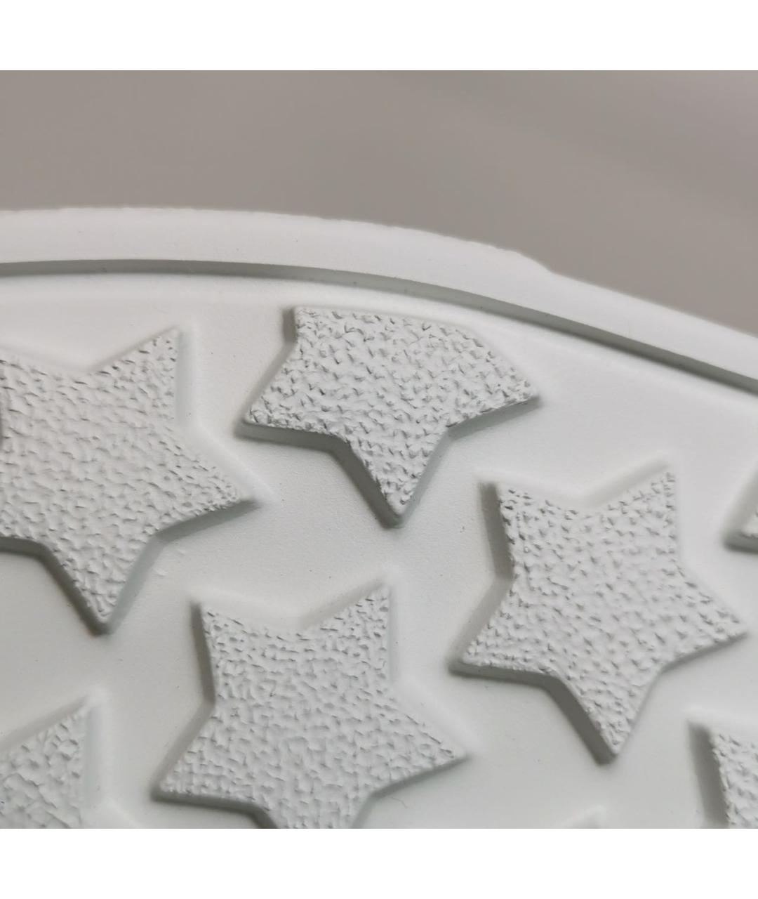 MIU MIU Бежевые кожаные кроссовки, фото 7