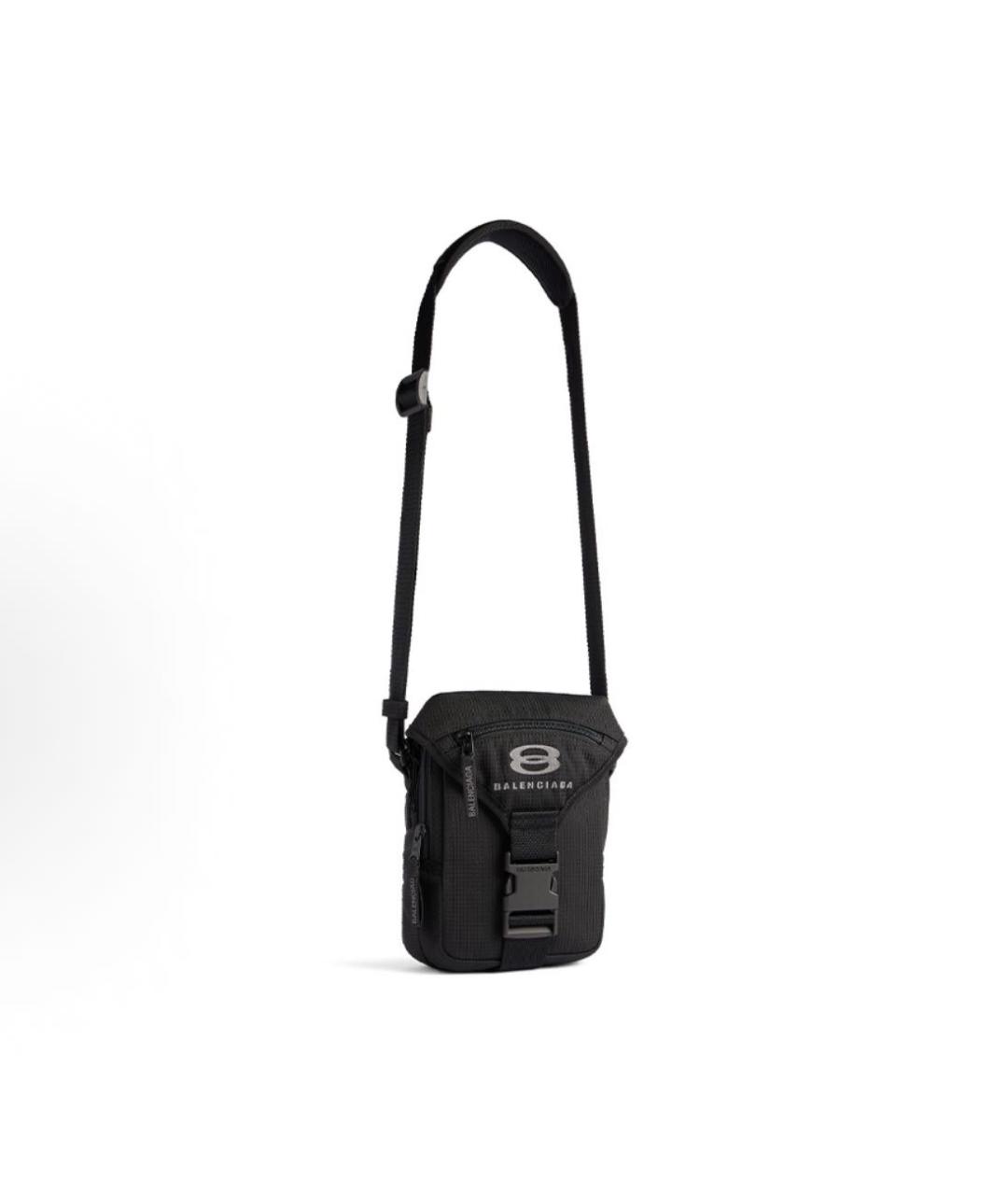 BALENCIAGA Черная барсетка, фото 2