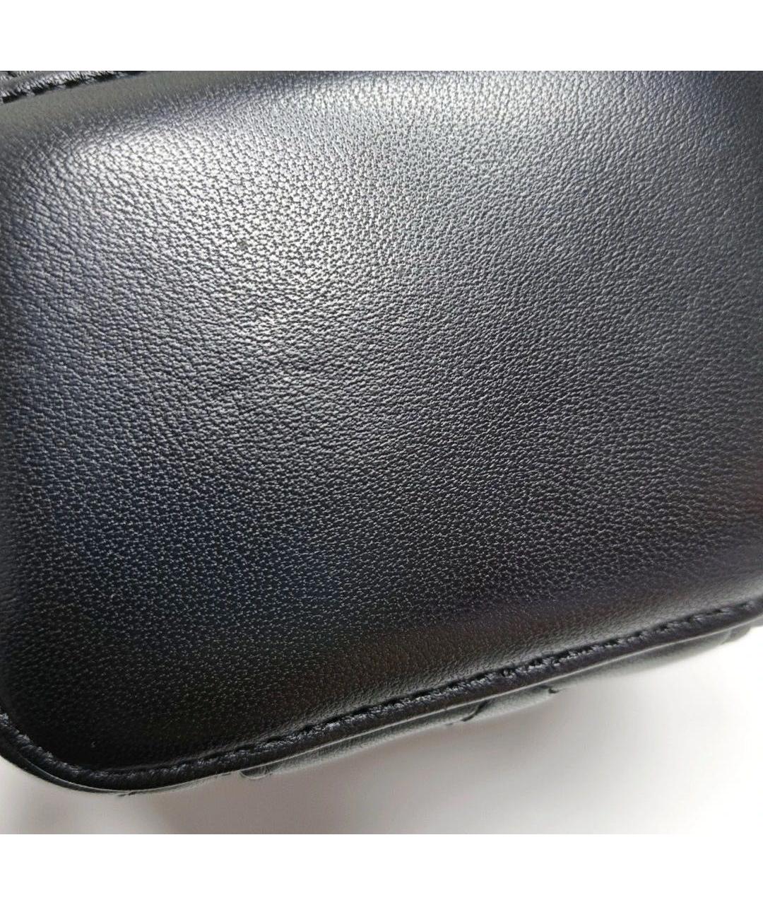CHANEL Черная кожаная сумка через плечо, фото 8