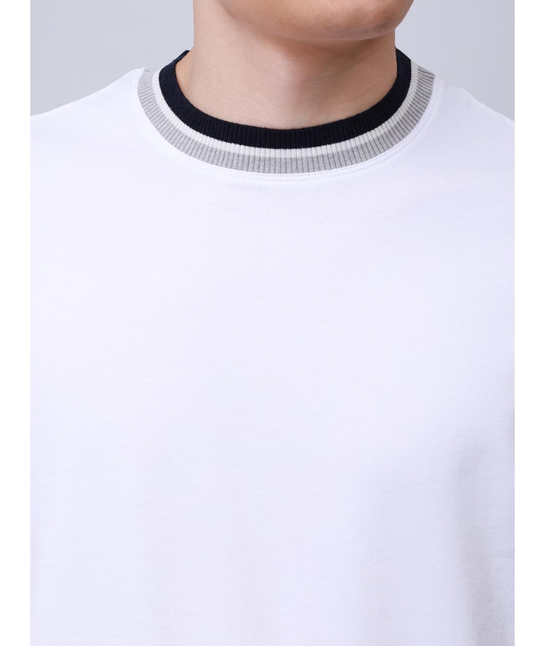 PANICALE Белая хлопковая футболка, фото 5