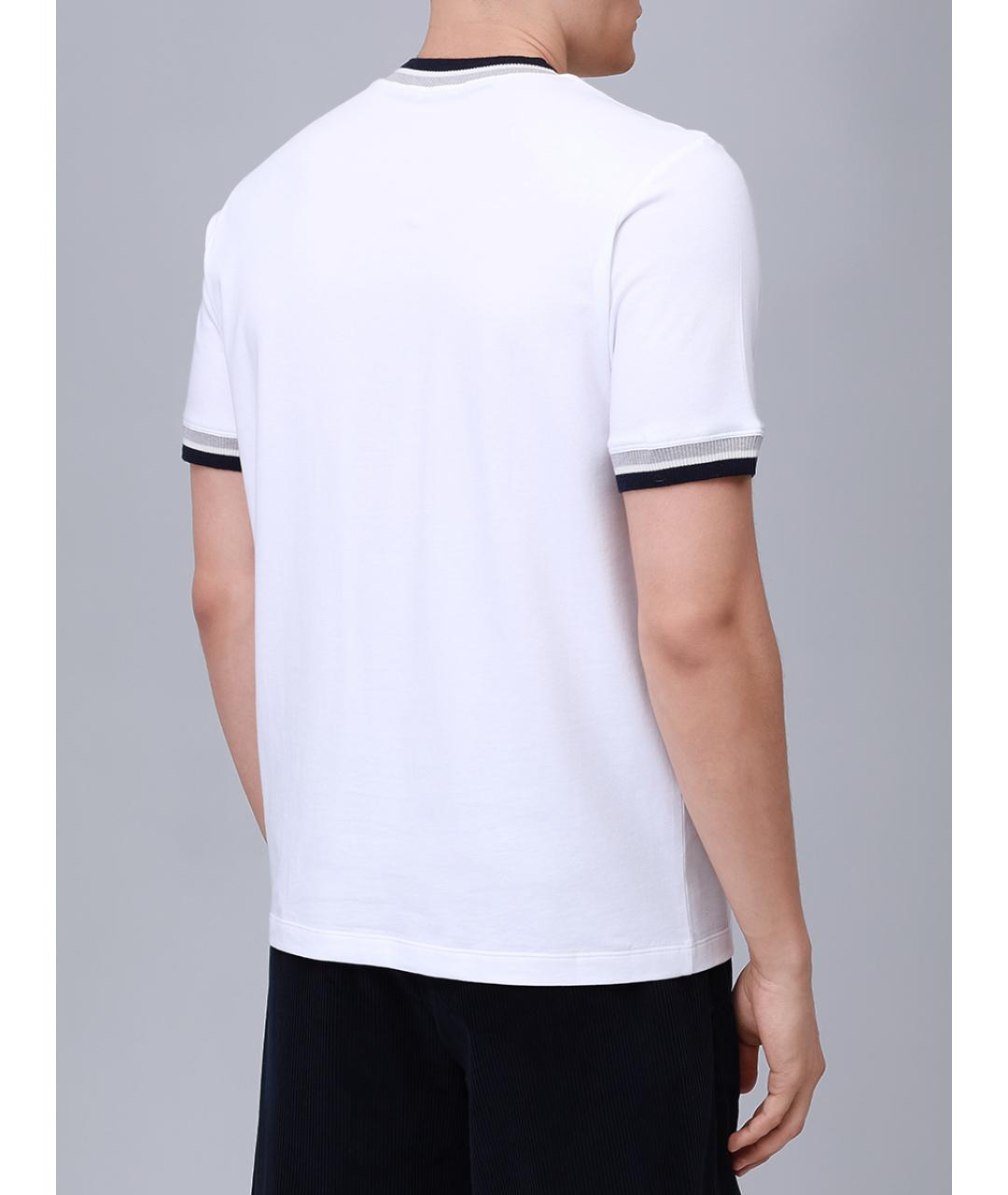 PANICALE Белая хлопковая футболка, фото 3