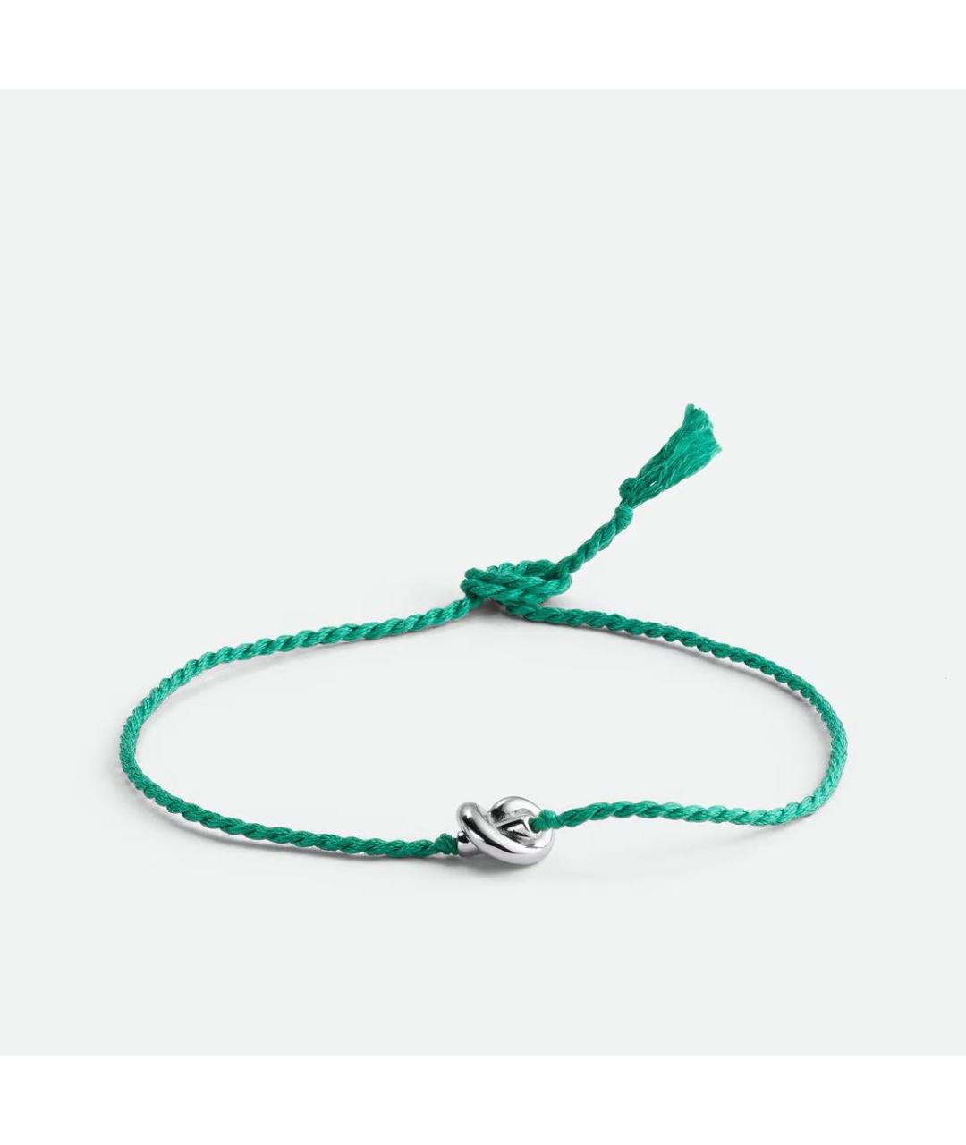 BOTTEGA VENETA Бирюзовый серебряный браслет, фото 4