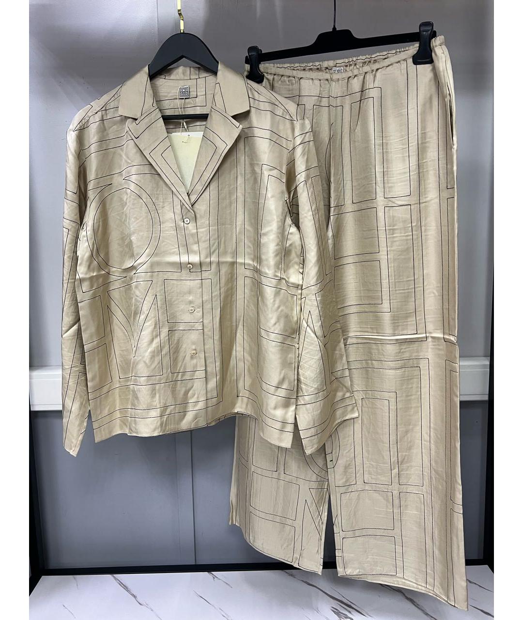 TOTEME Шелковый костюм с брюками, фото 3