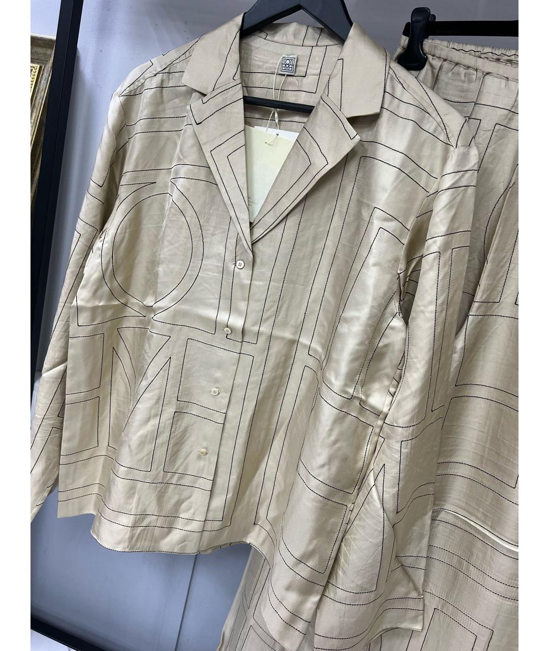 TOTEME Шелковый костюм с брюками, фото 4