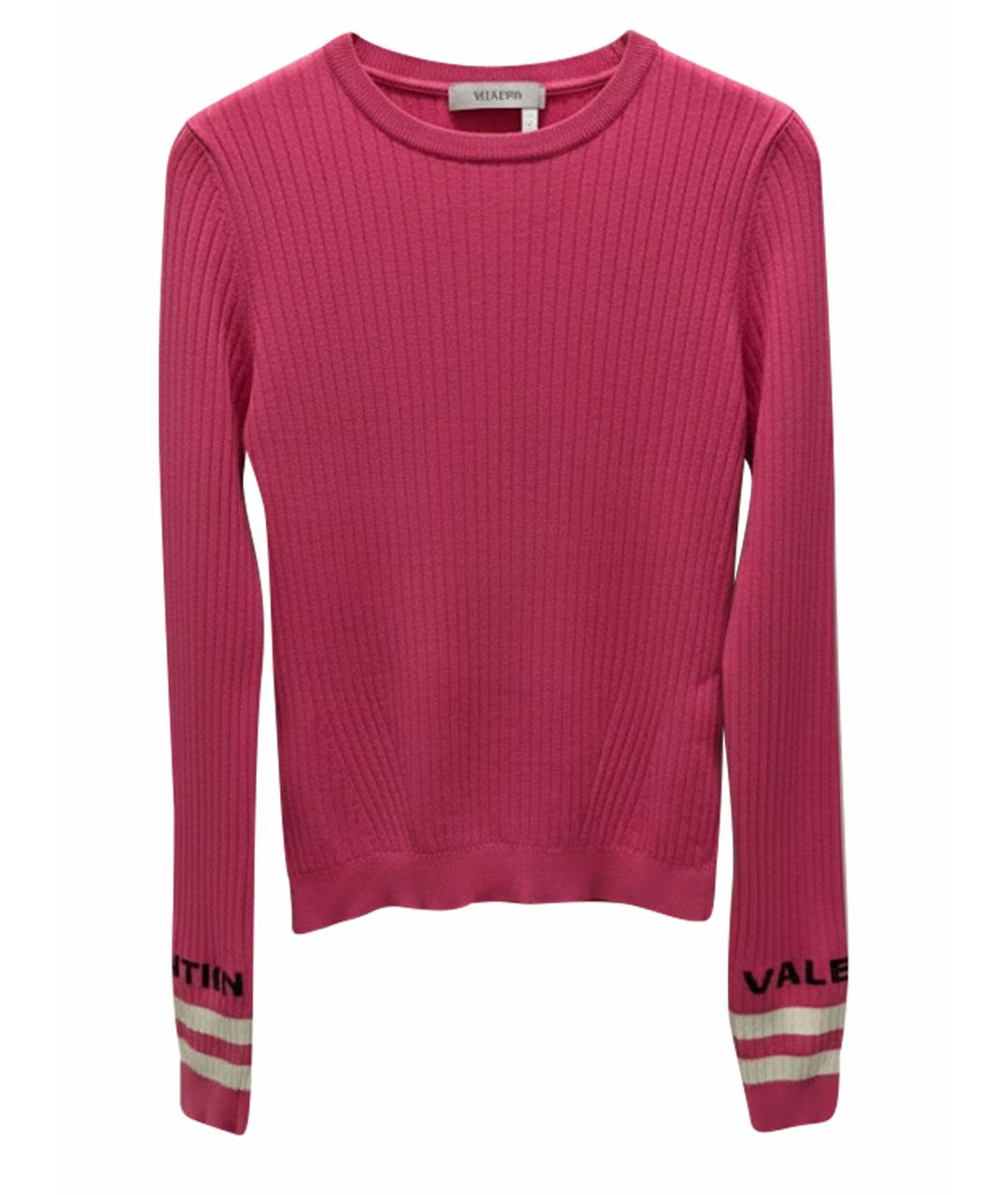 VALENTINO Розовый джемпер / свитер, фото 1