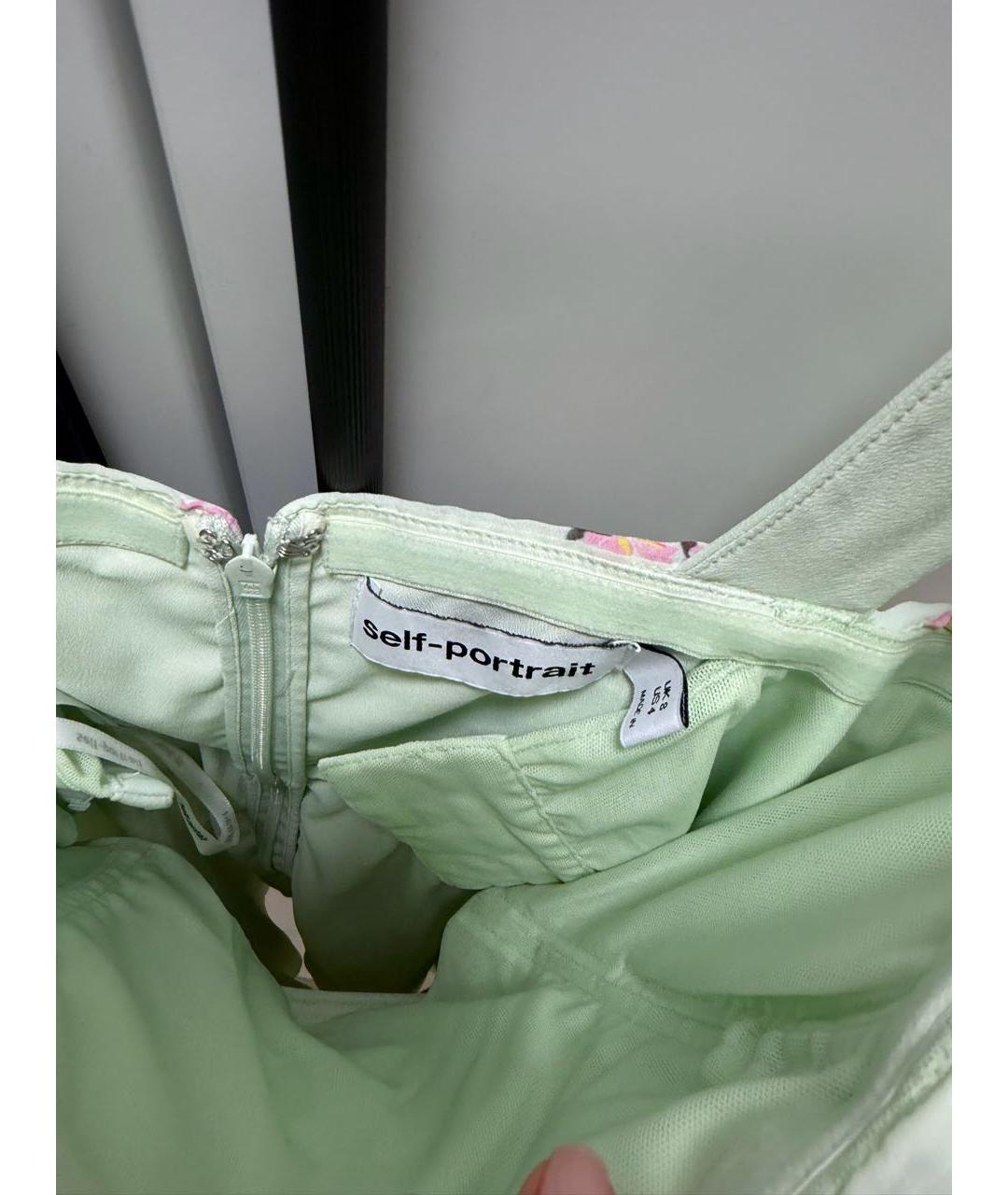 SELF-PORTRAIT Мульти коктейльное платье, фото 5