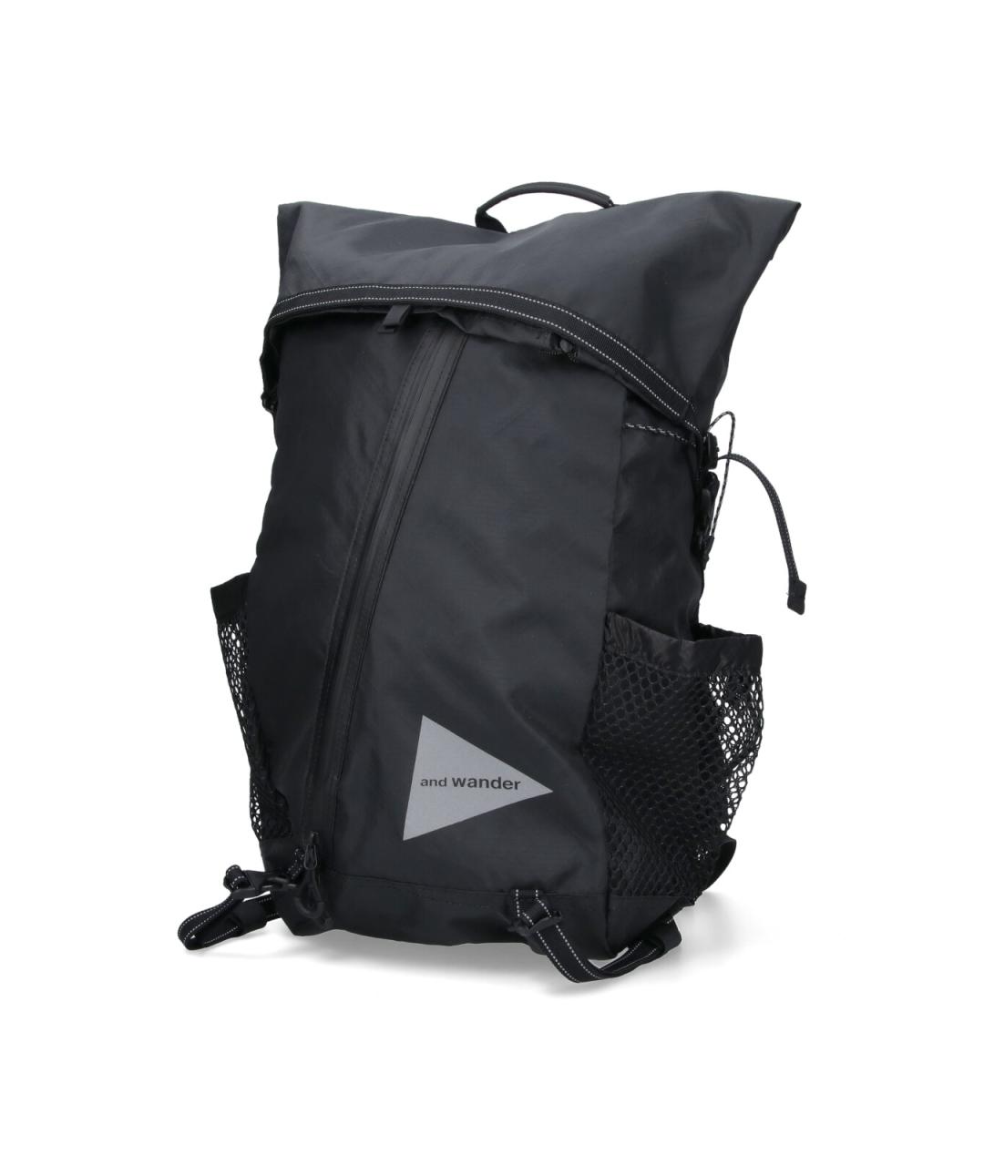 AND WANDER Черный синтетический рюкзак, фото 2