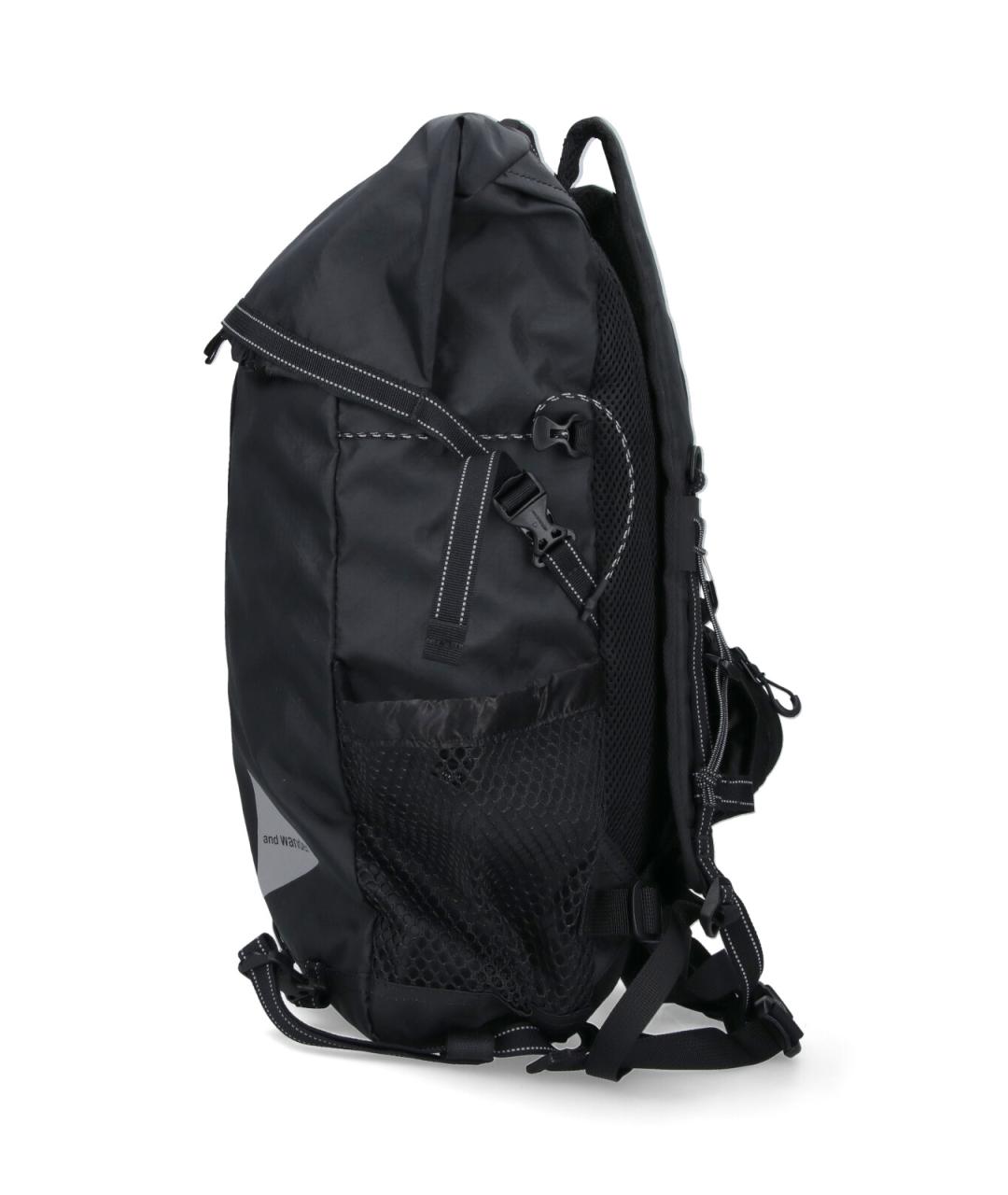 AND WANDER Черный синтетический рюкзак, фото 5