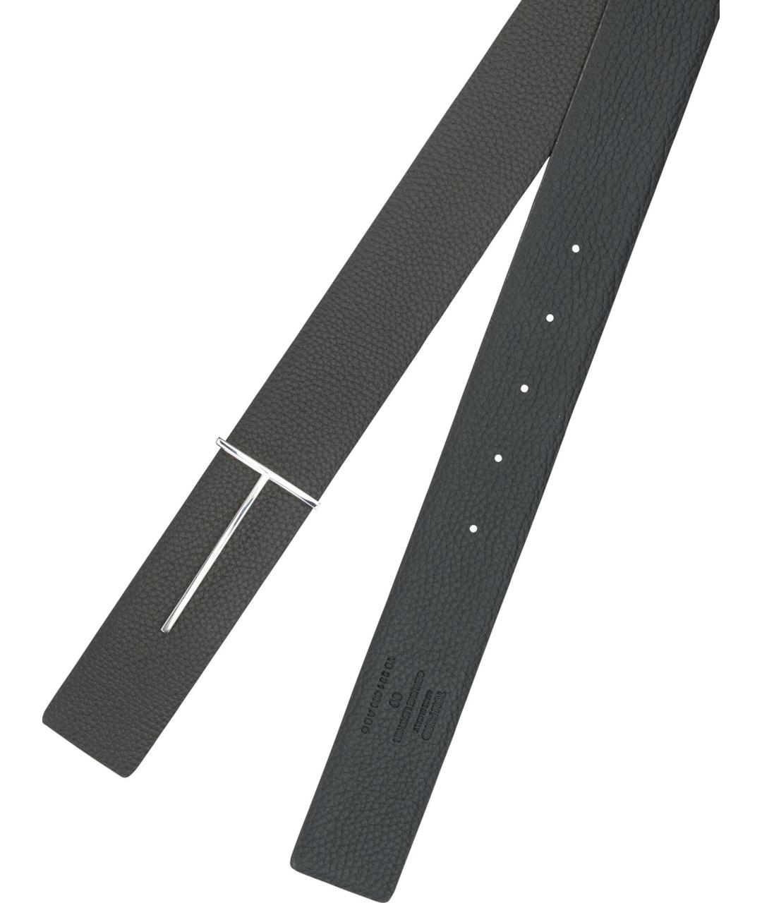 TOM FORD Коричневый кожаный ремень, фото 3