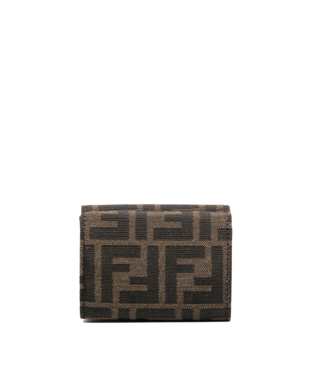 FENDI Коричневый кошелек, фото 2