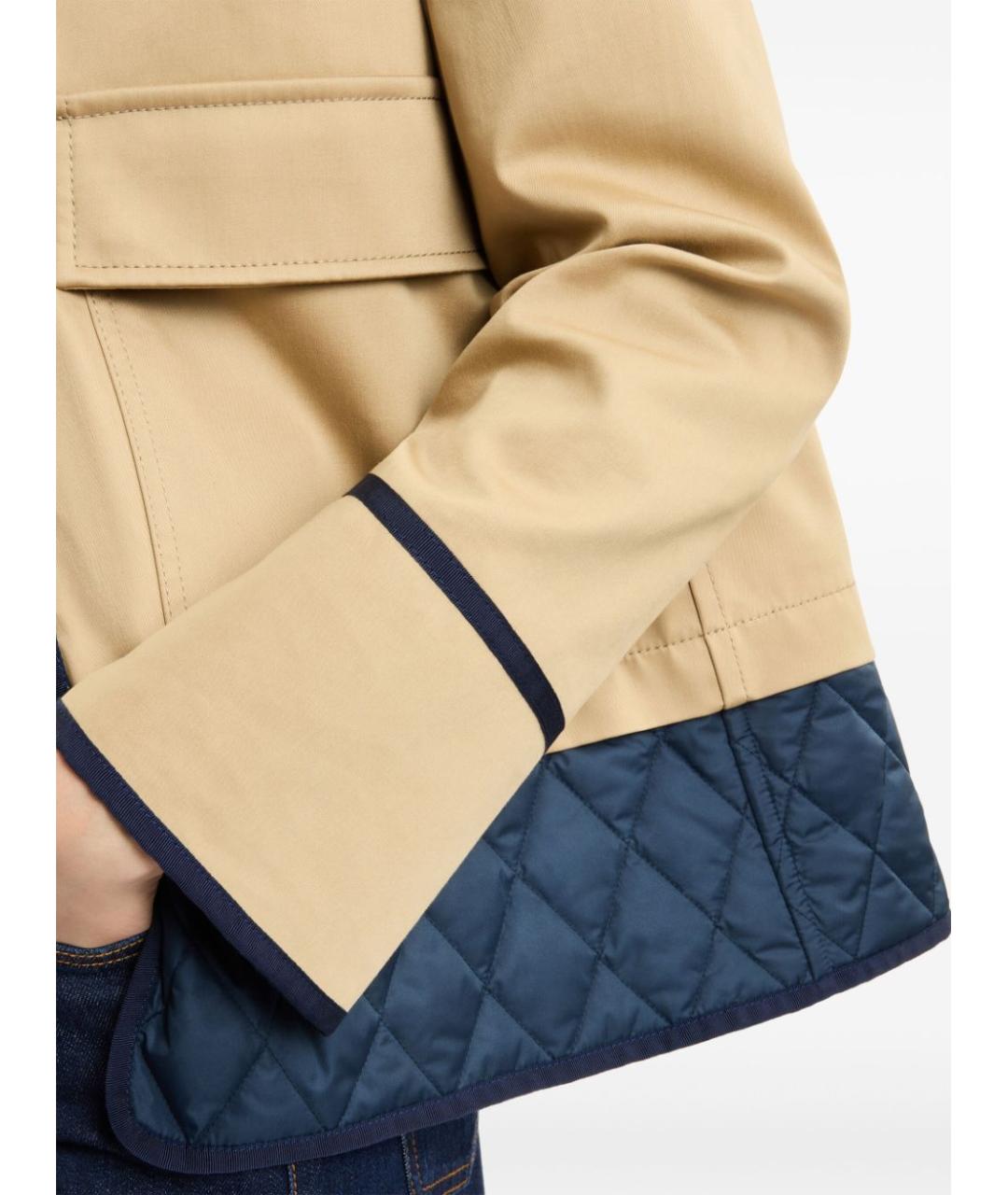 FAY Бежевая хлопковая куртка, фото 5