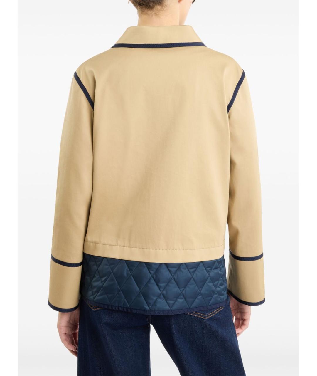 FAY Бежевая хлопковая куртка, фото 3