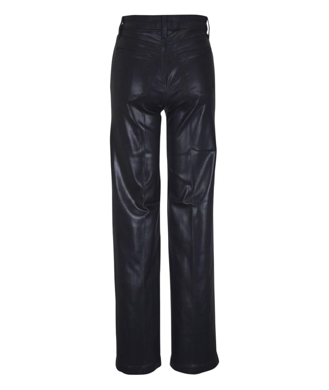 L'AGENCE Черные прямые джинсы, фото 2