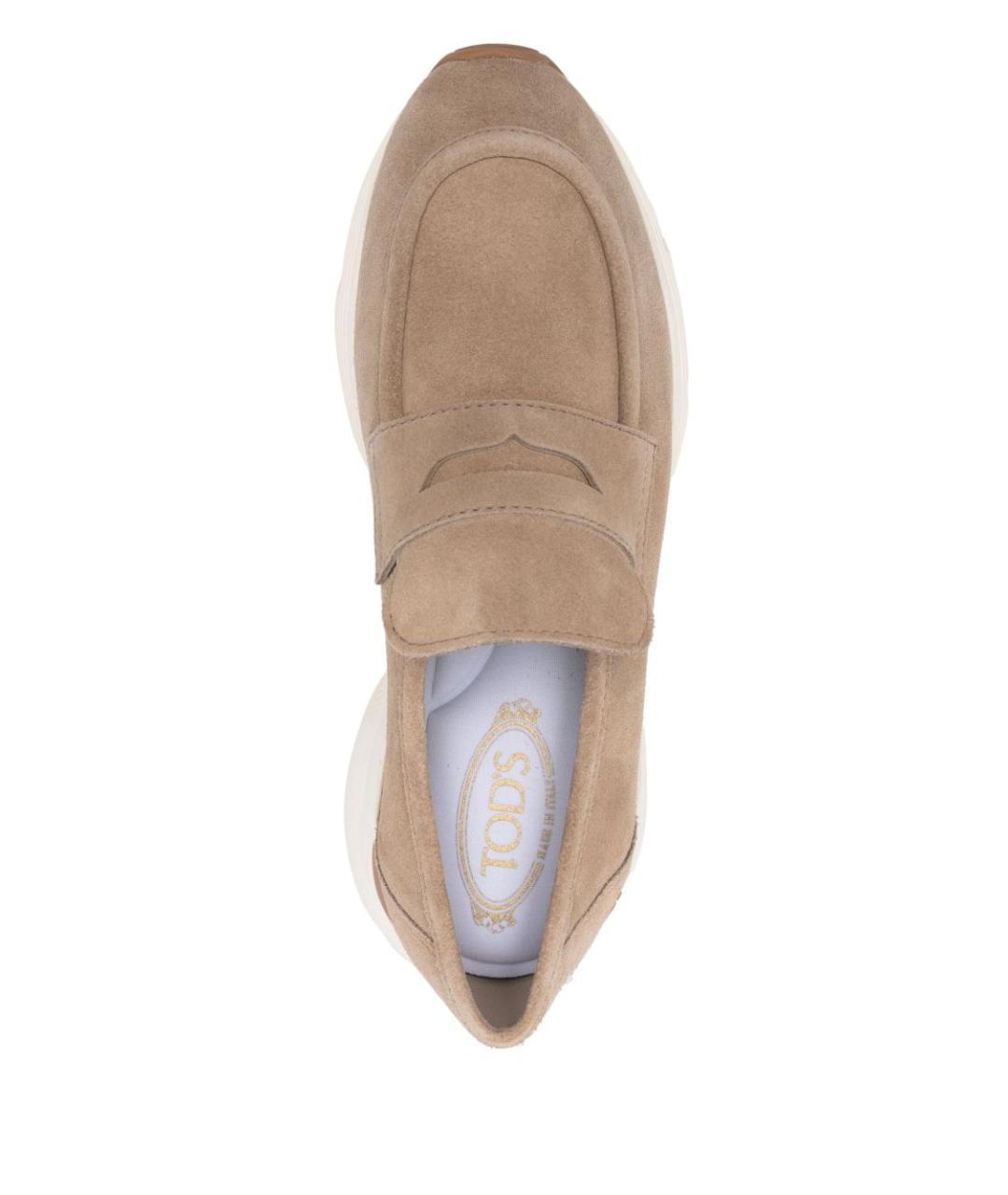 TOD'S Коричневые лоферы, фото 3