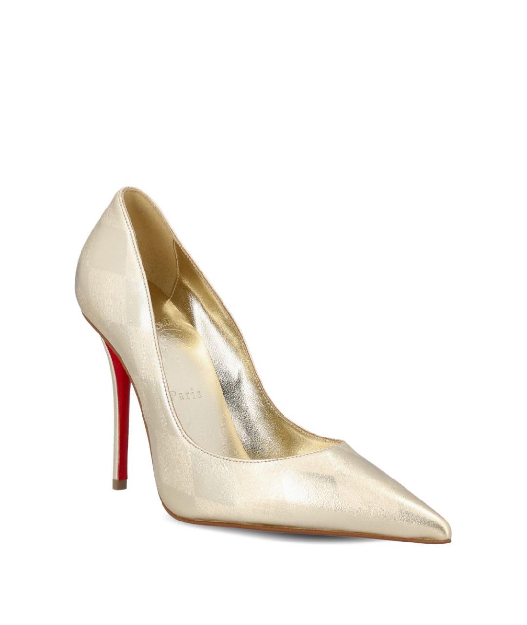 CHRISTIAN LOUBOUTIN Серые туфли, фото 4