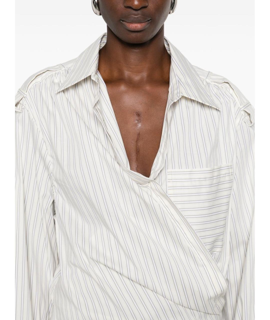 IRO Белая хлопковая рубашка, фото 2