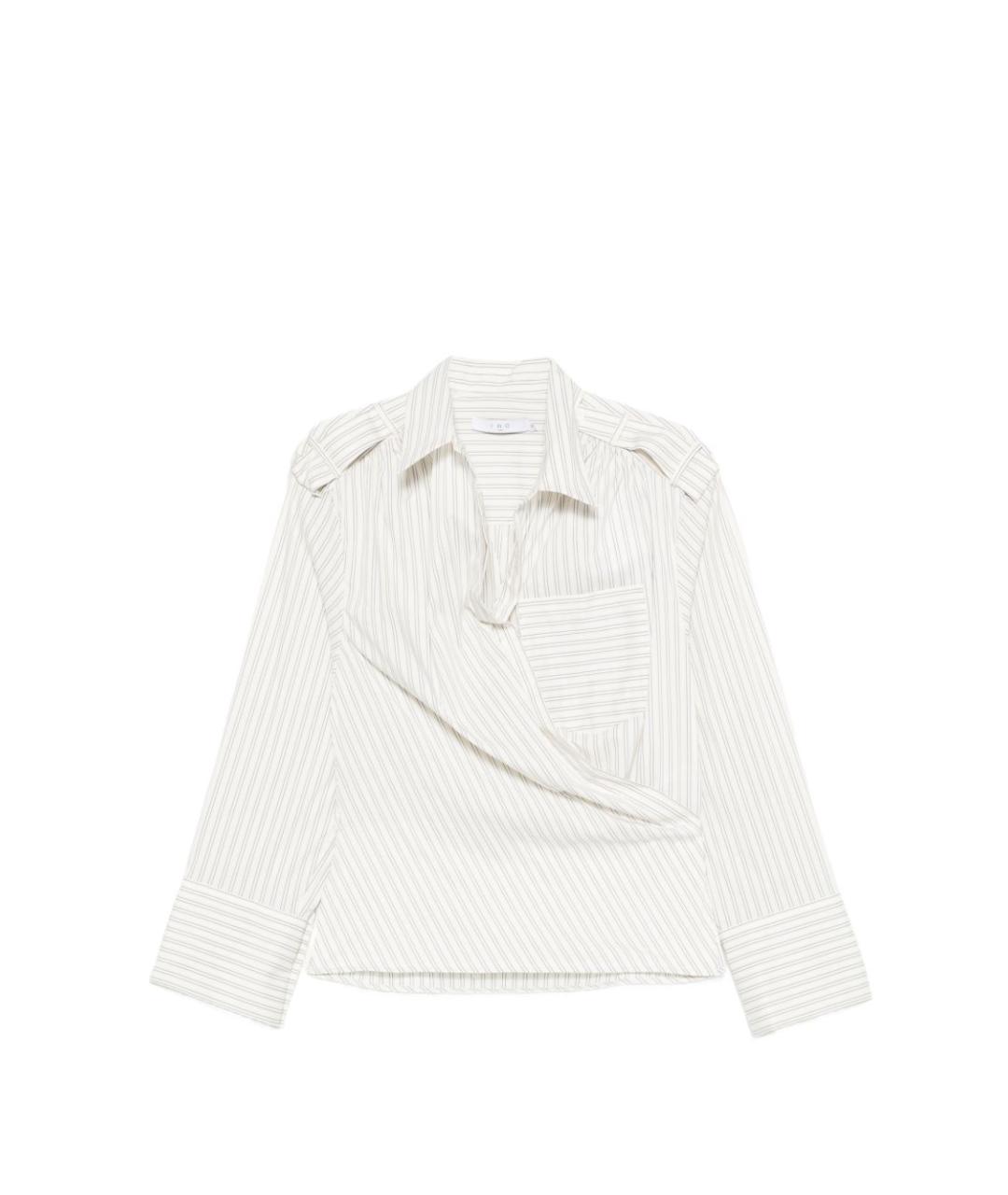 IRO Белая хлопковая рубашка, фото 1