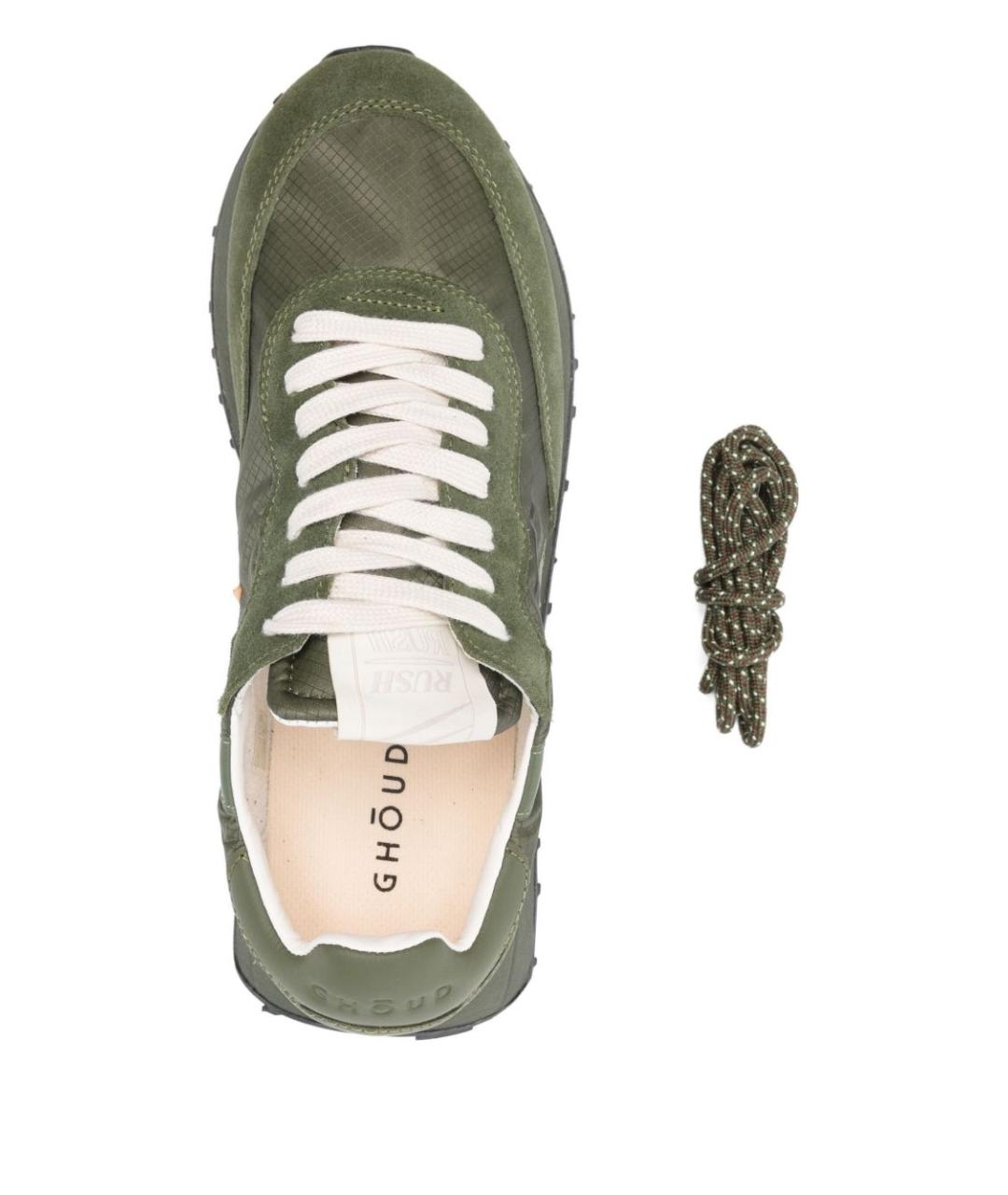 GHOUD Зеленые низкие кроссовки / кеды, фото 2