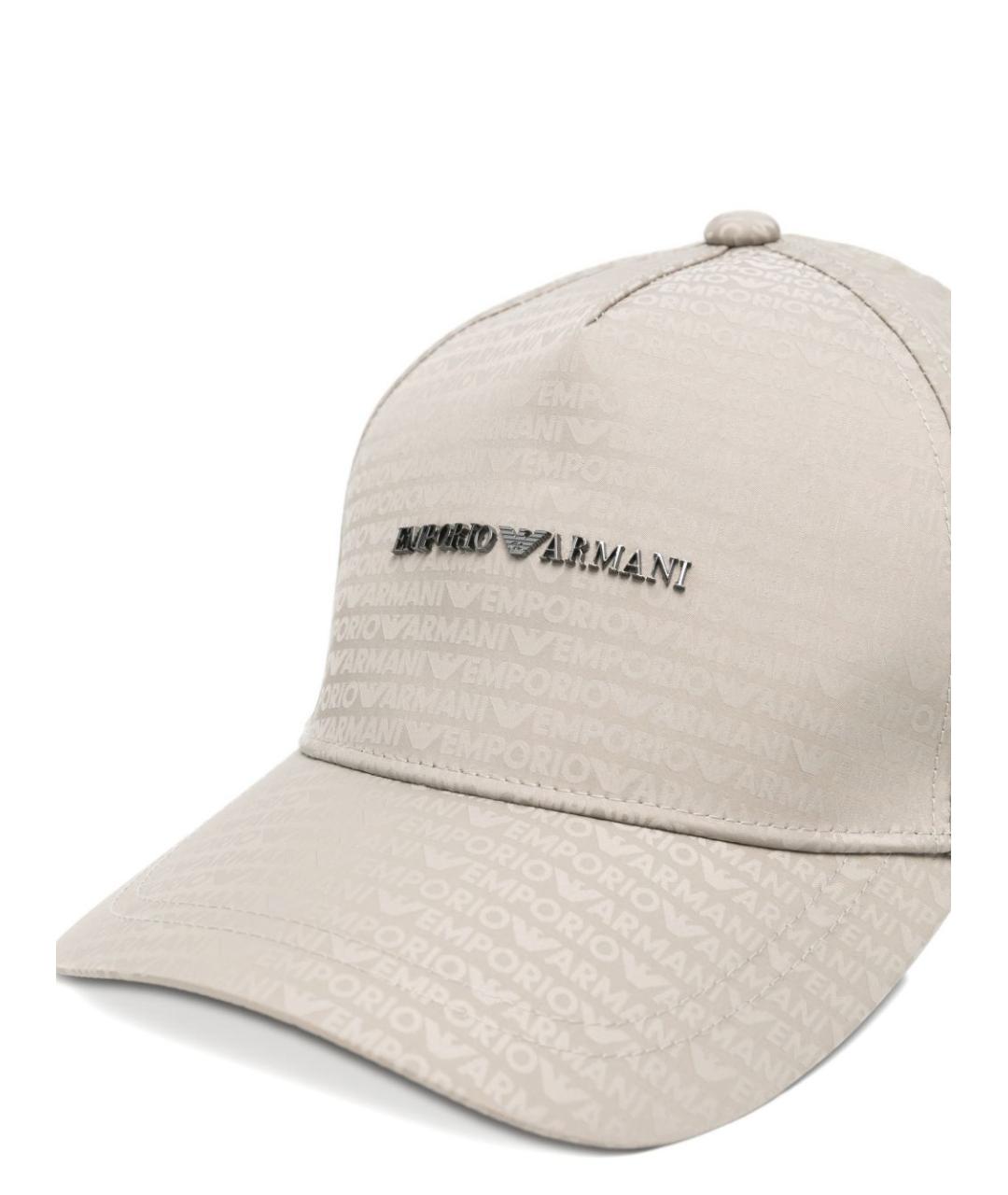 EMPORIO ARMANI Серая кепка/бейсболка, фото 2