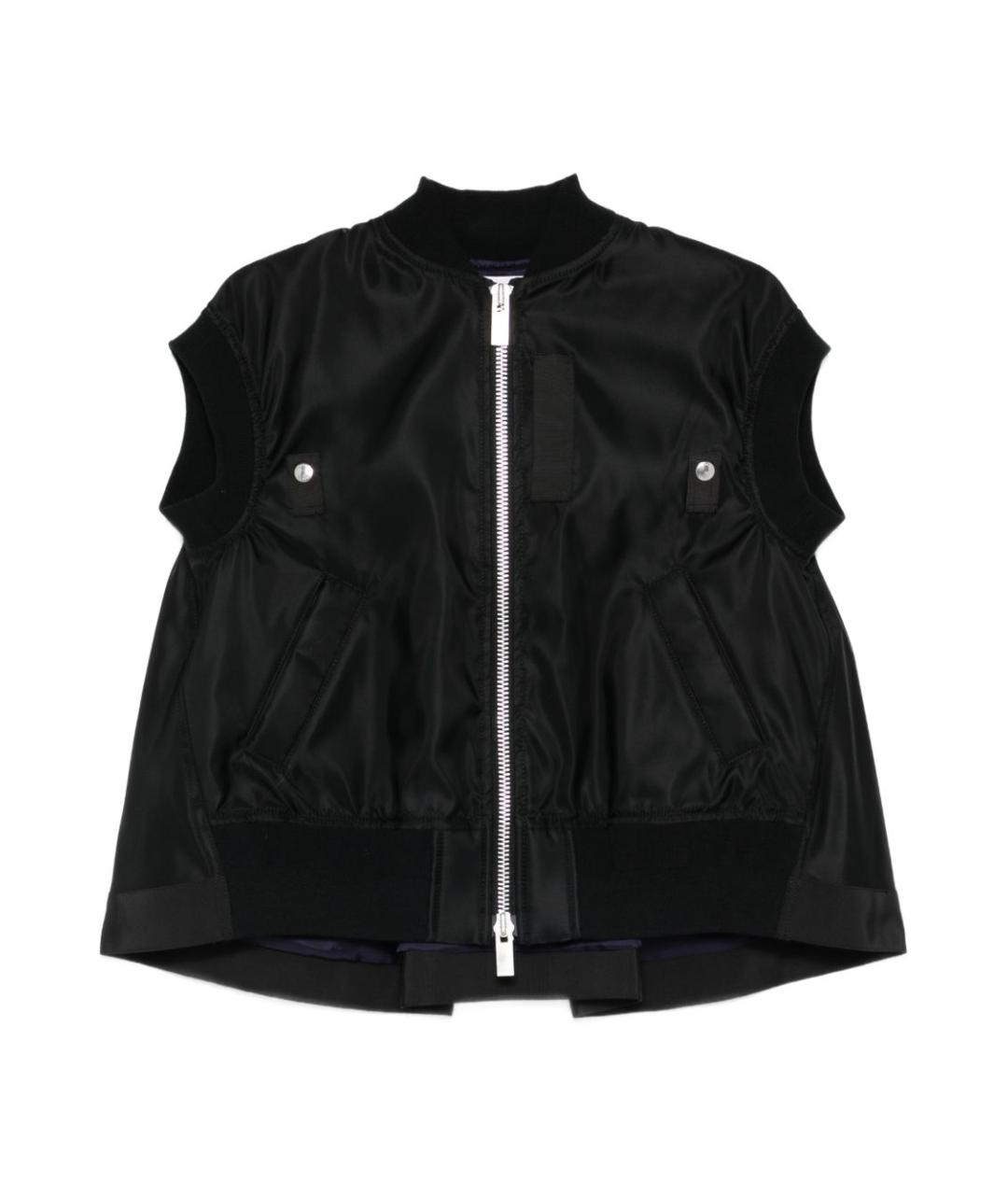 SACAI Черный жилет, фото 1