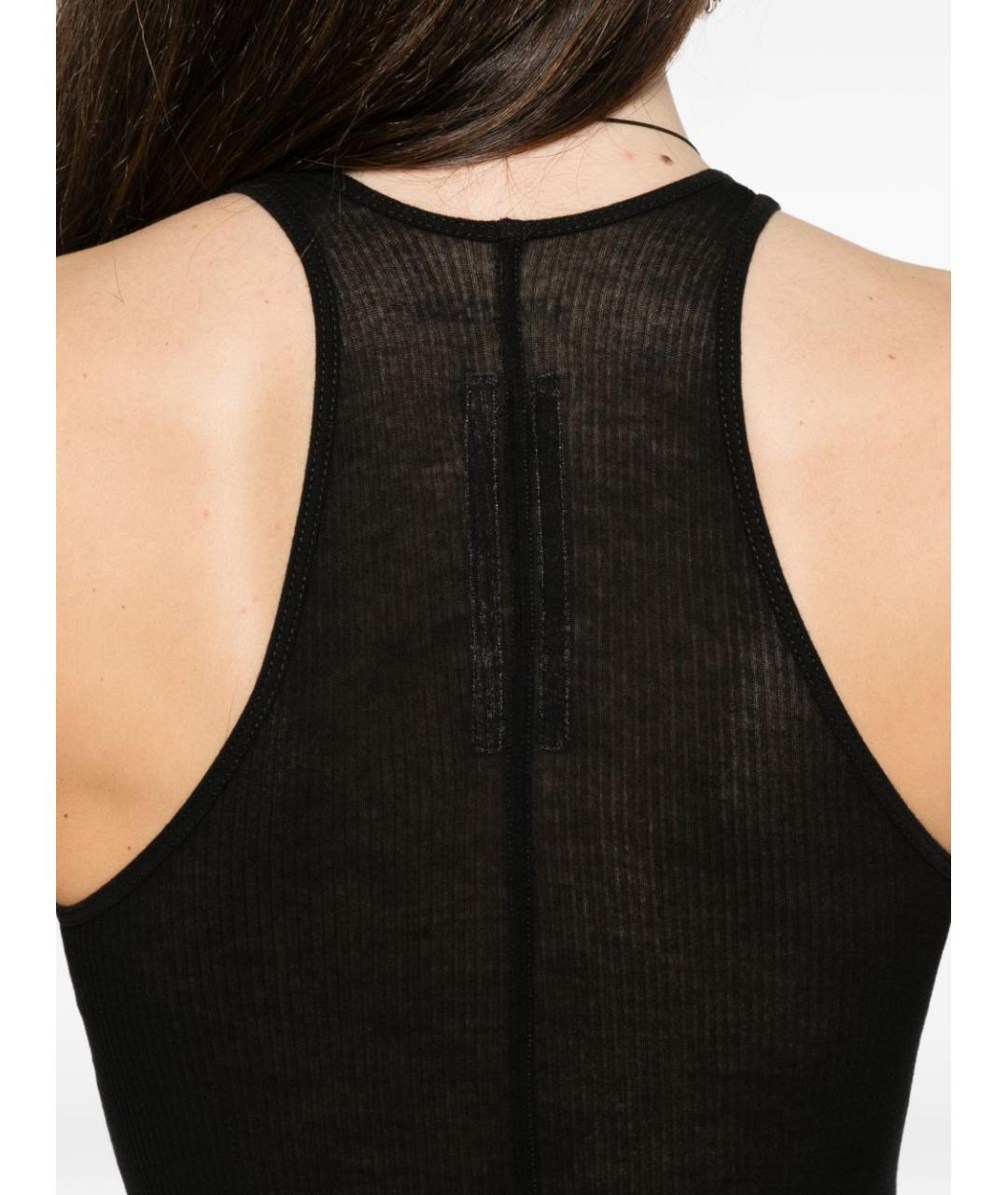 RICK OWENS Черное повседневное платье, фото 4