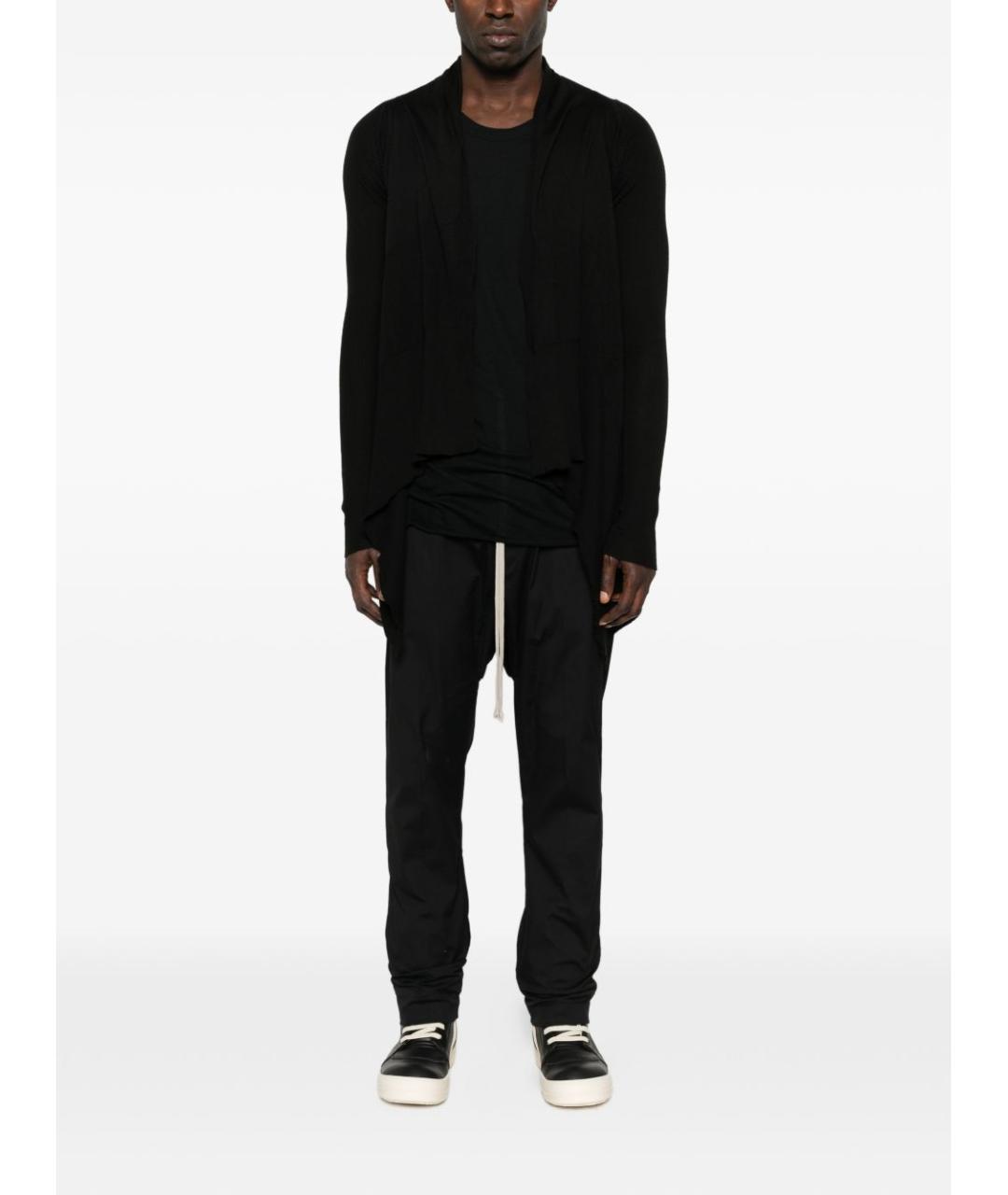 RICK OWENS Черный кардиган, фото 4