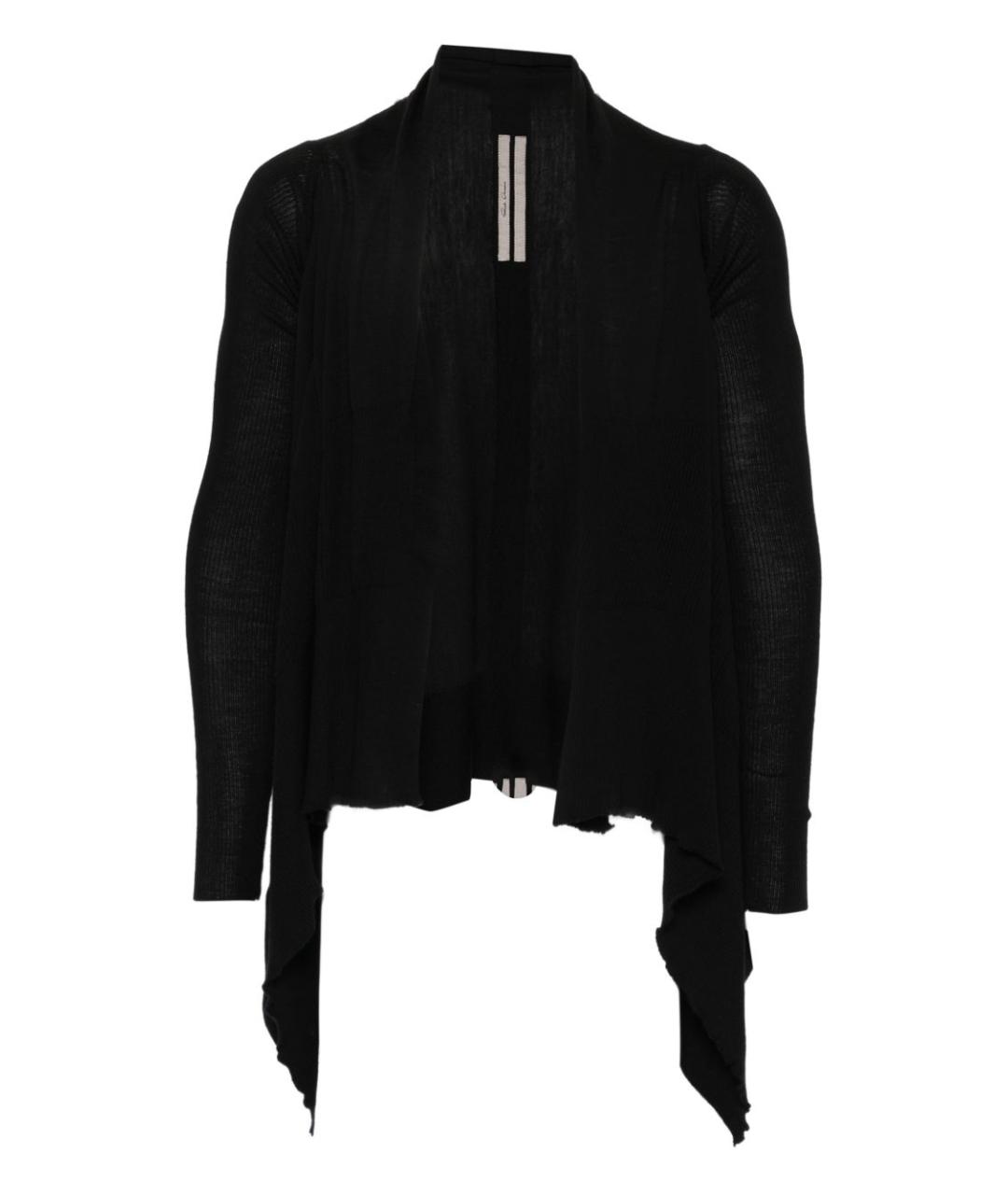 RICK OWENS Черный кардиган, фото 1