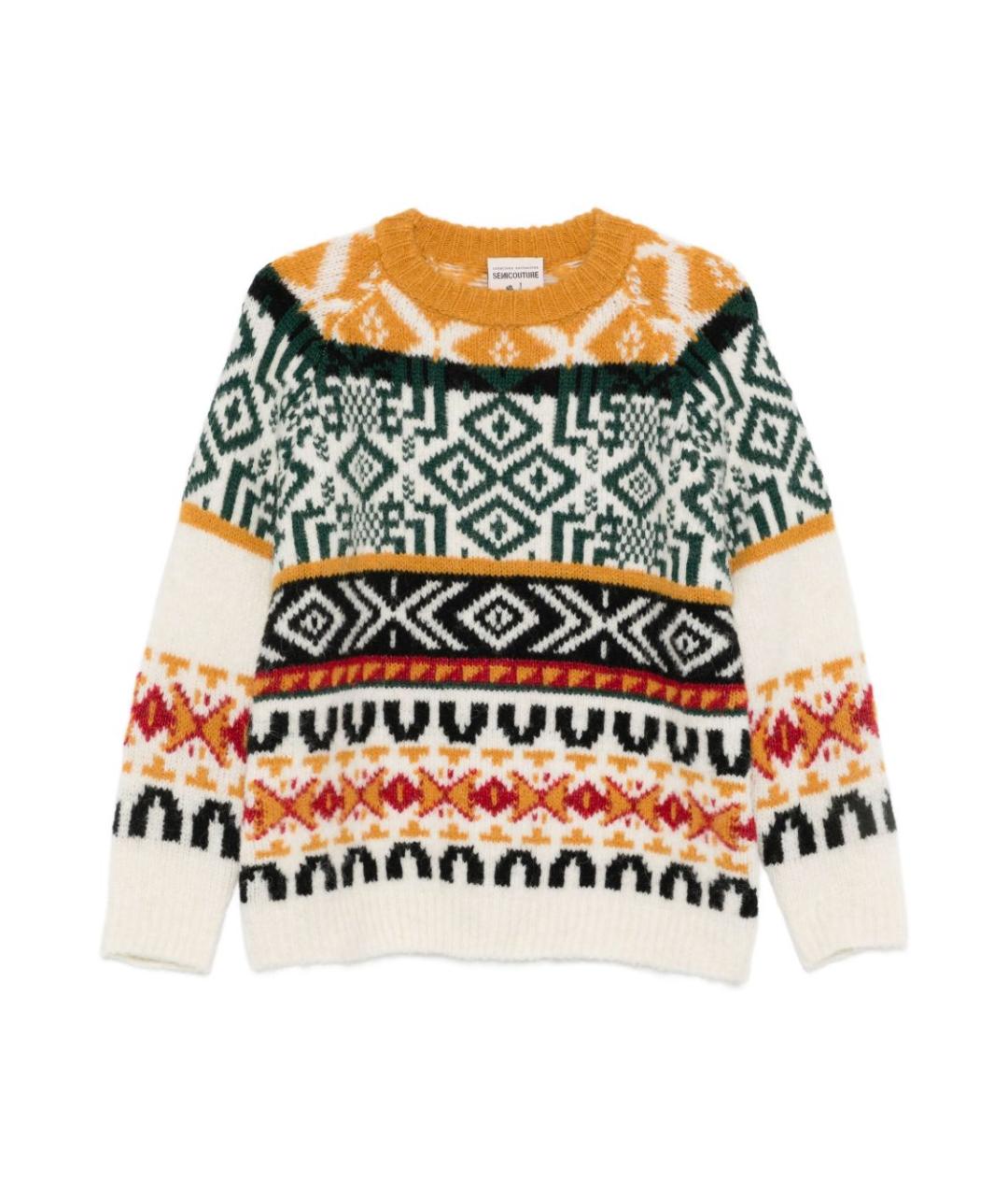 SEMICOUTURE Мульти джемпер / свитер, фото 1