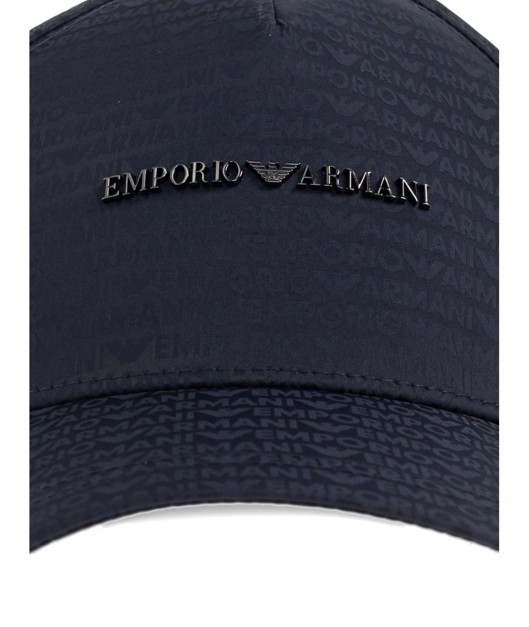 EMPORIO ARMANI Синяя кепка/бейсболка, фото 2