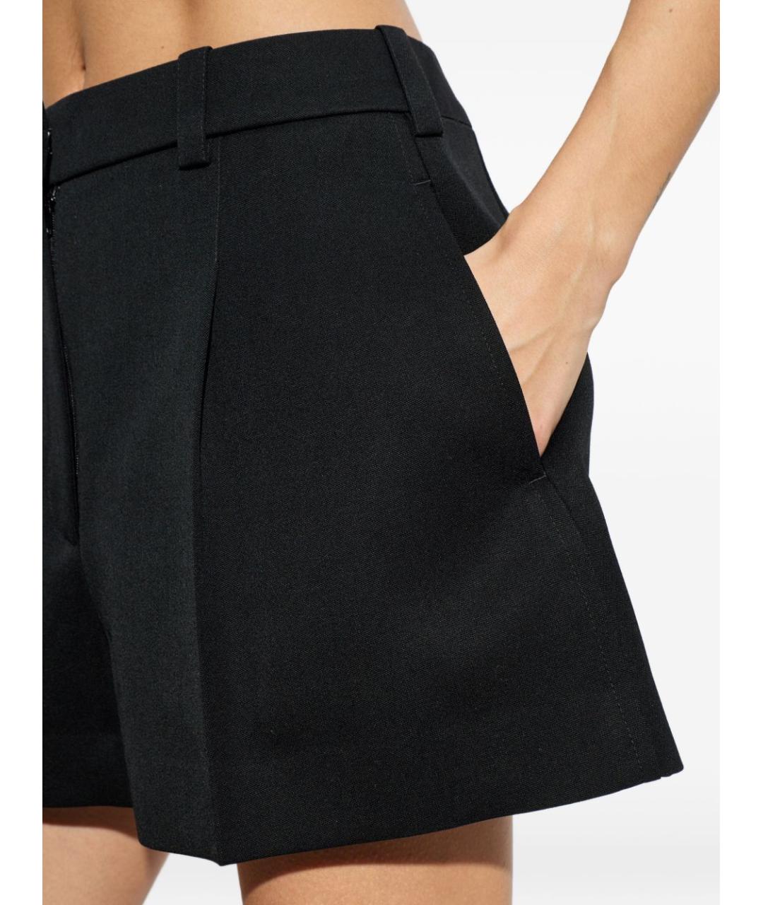 GIVENCHY Черные шерстяные шорты, фото 5