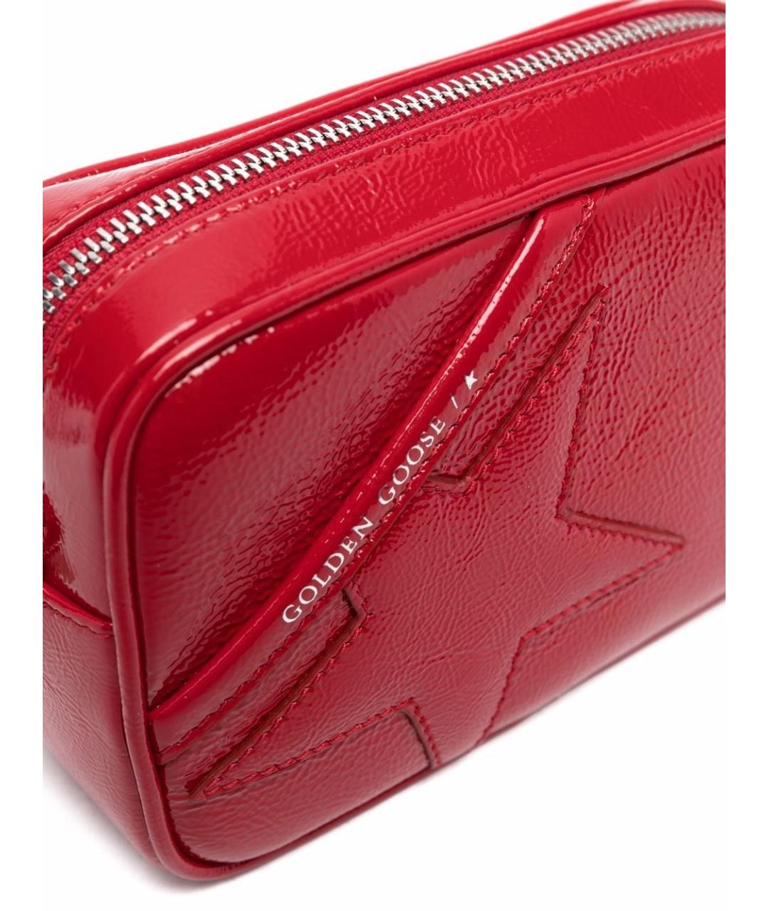 GOLDEN GOOSE DELUXE BRAND Красная сумка через плечо, фото 5