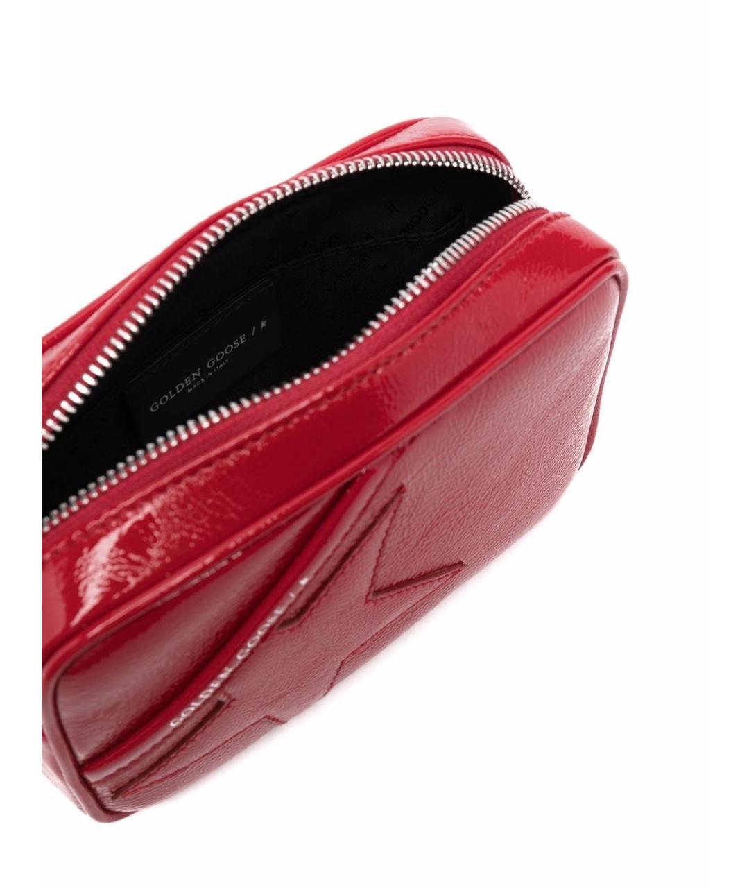 GOLDEN GOOSE DELUXE BRAND Красная сумка через плечо, фото 4