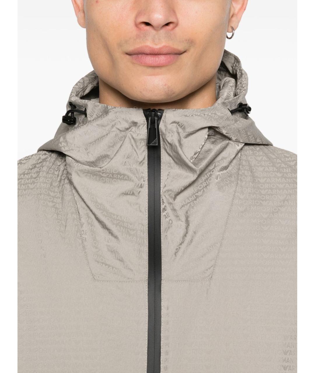 EMPORIO ARMANI Серая куртка, фото 2