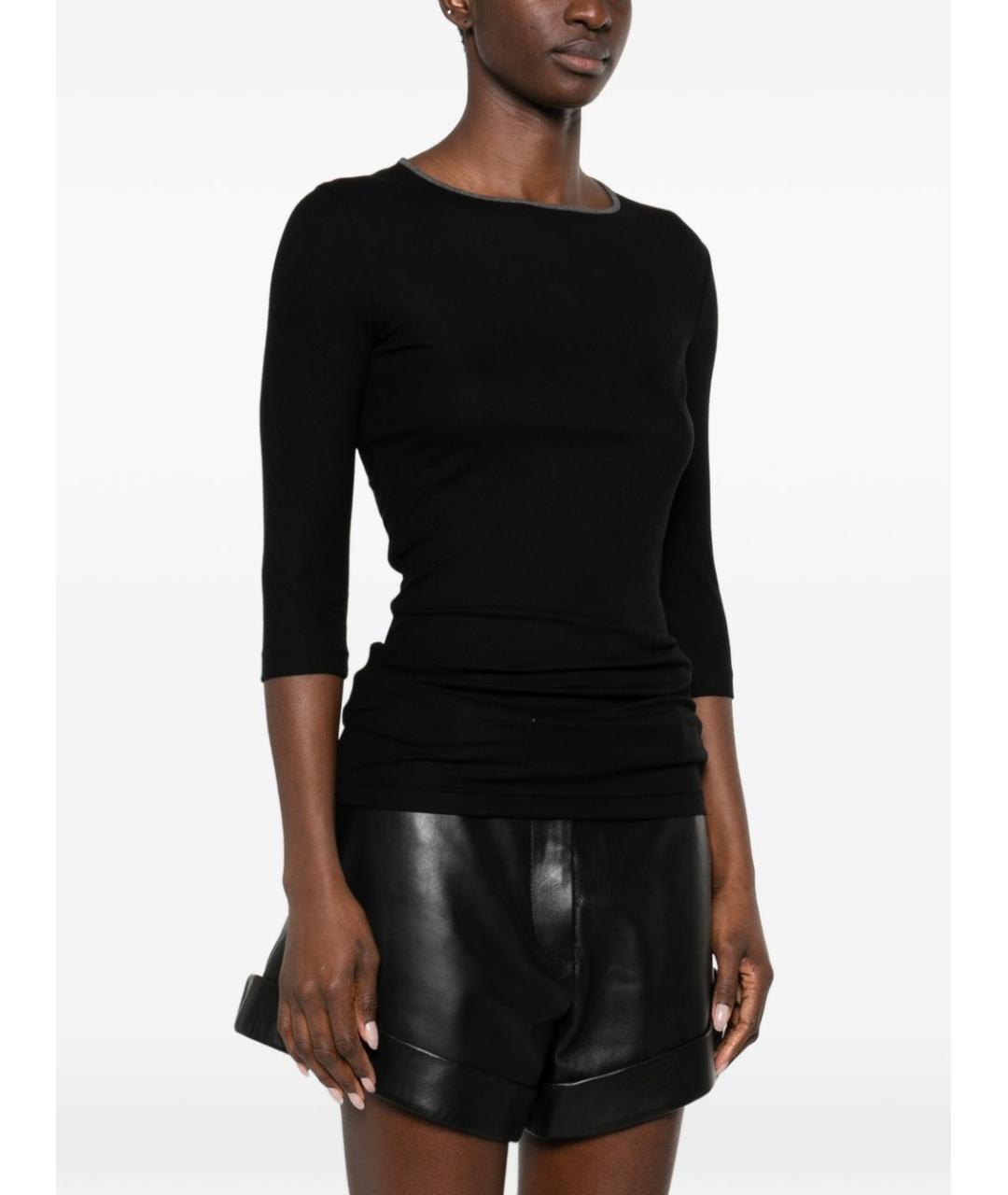 IRO Черный джемпер / свитер, фото 4