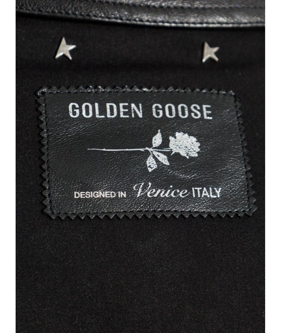 GOLDEN GOOSE DELUXE BRAND Черная куртка, фото 5