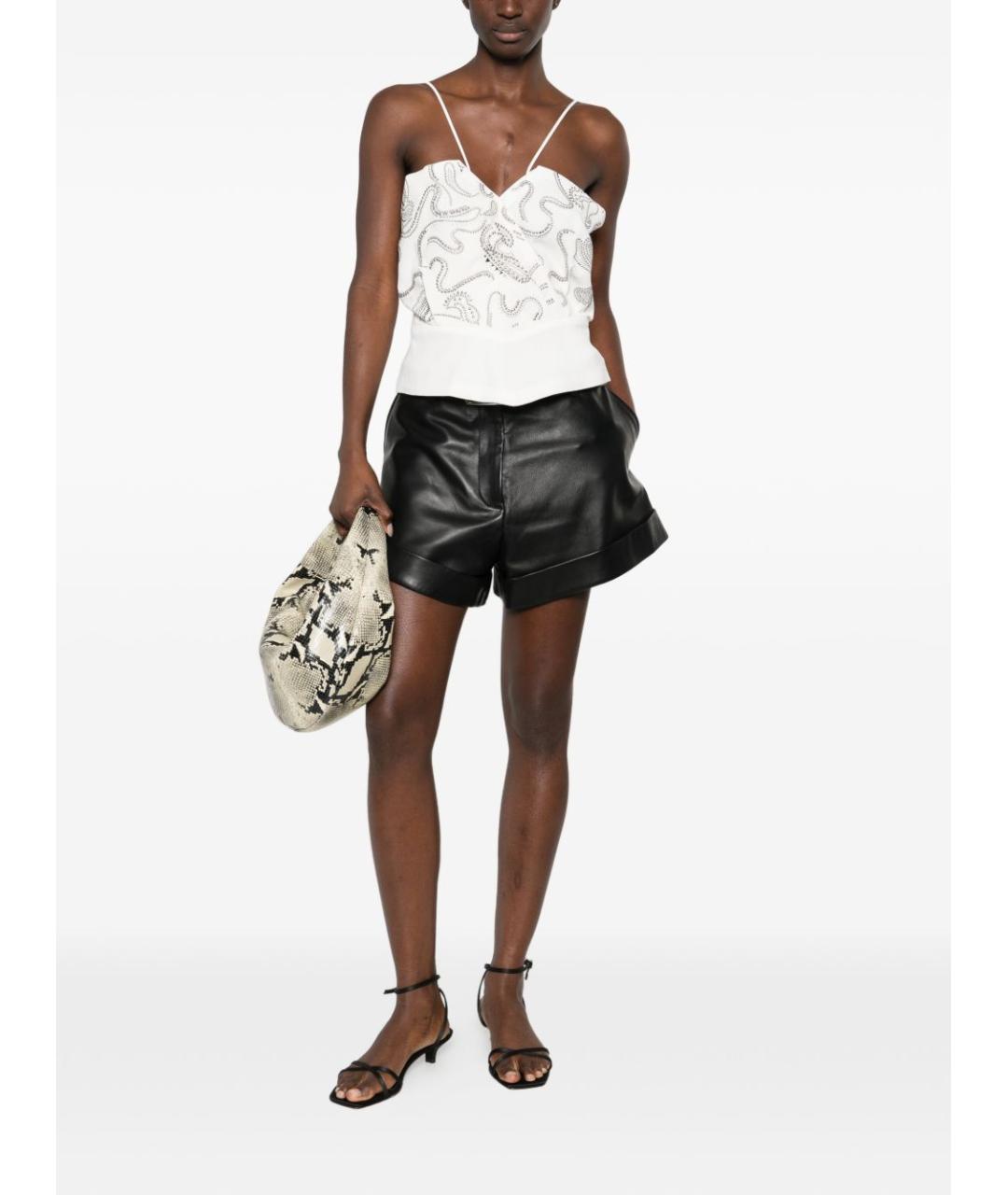 IRO Белая полиэстеровая майка, фото 3