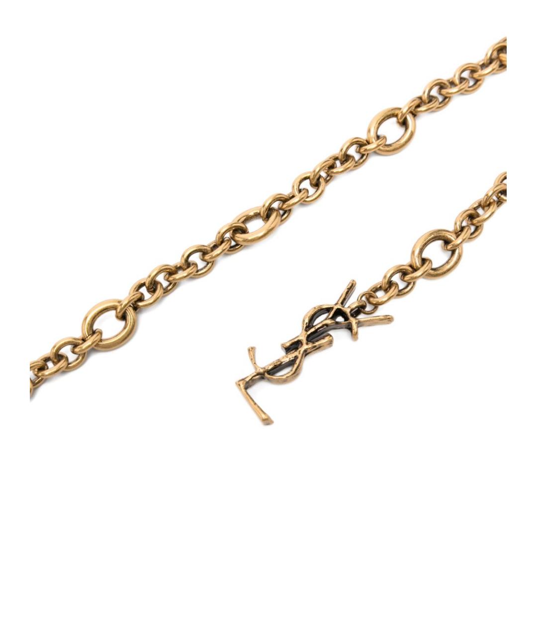 SAINT LAURENT Золотой ремень, фото 3