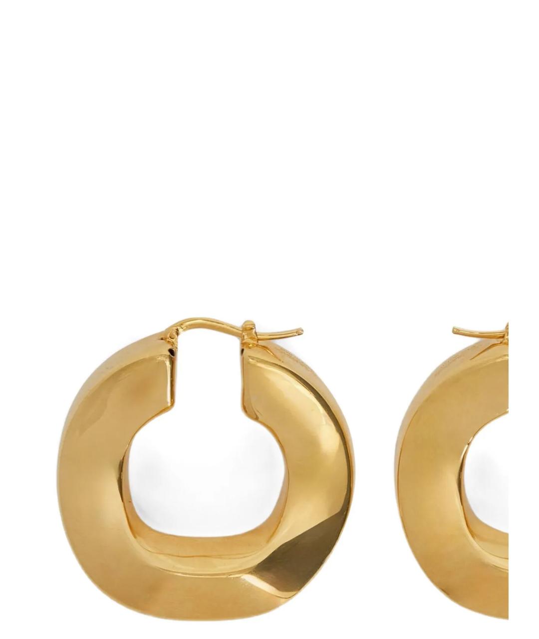 JIL SANDER Золотые серьги, фото 2