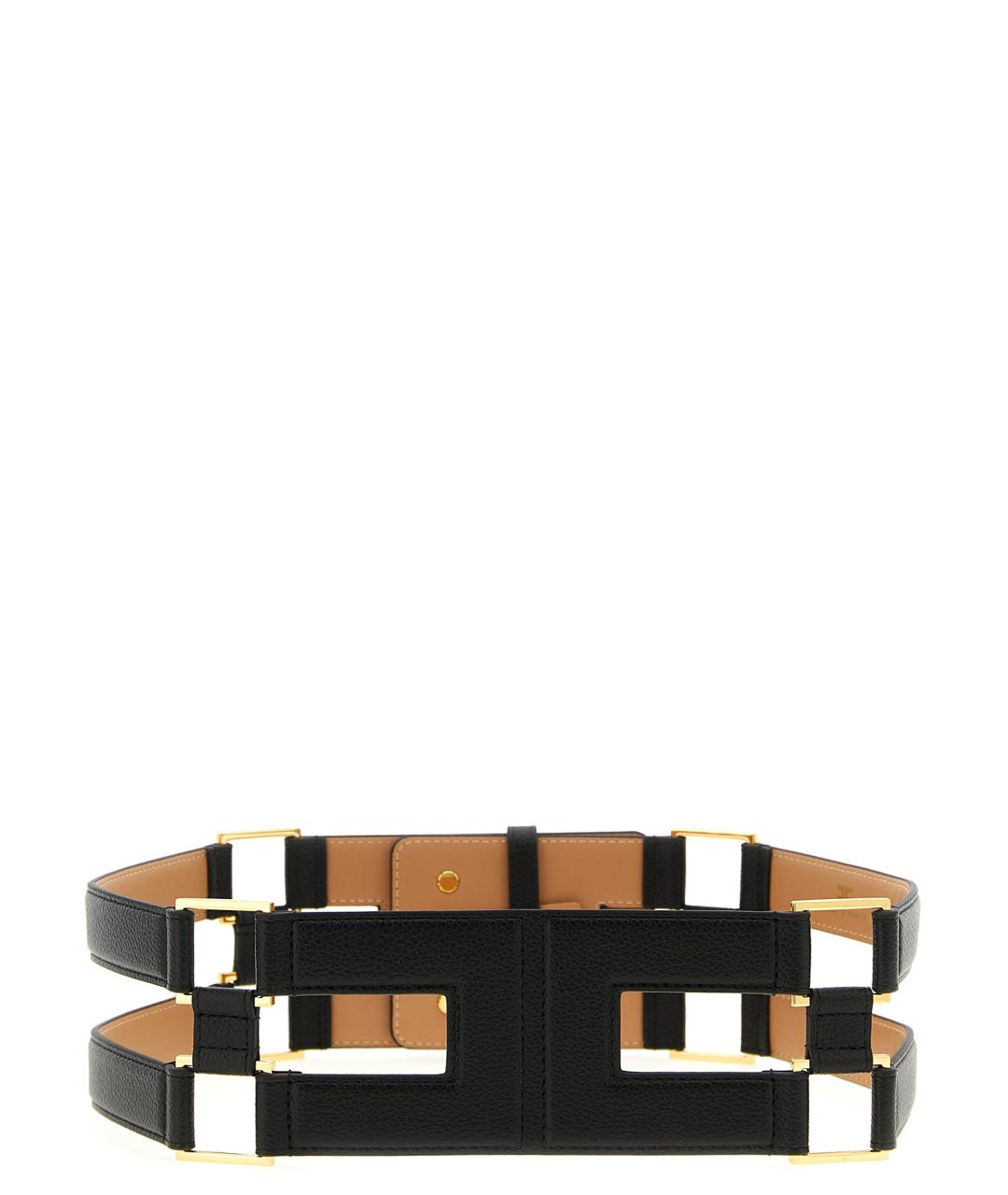 ELISABETTA FRANCHI Черный ремень, фото 2