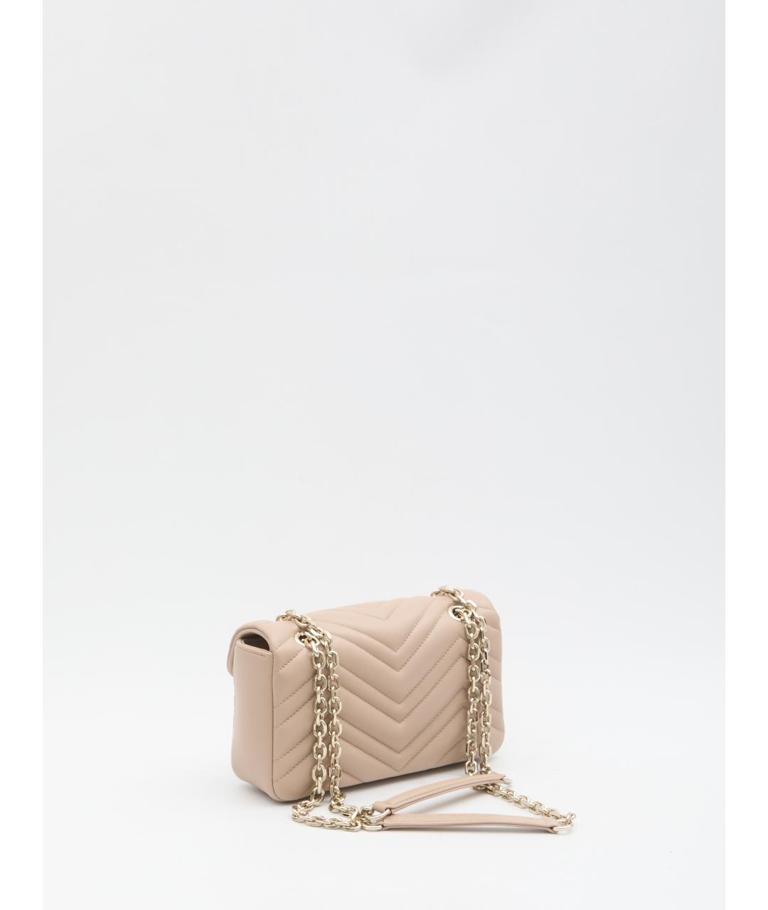 GUCCI Розовая кожаная сумка через плечо, фото 2