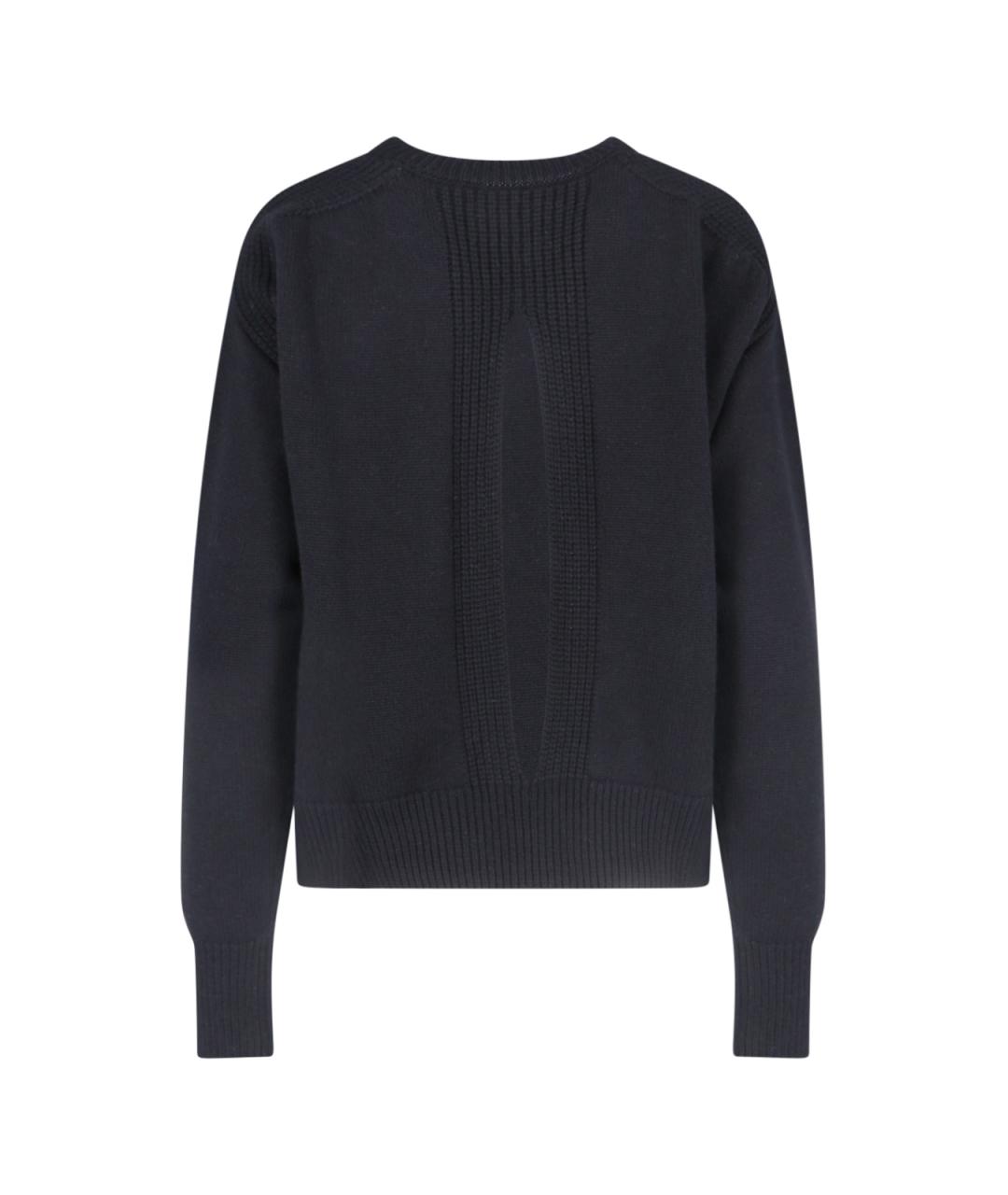 Sa Su Phi Черный кашемировый джемпер / свитер, фото 2