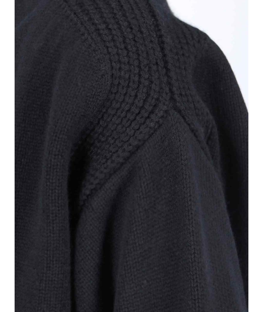 Sa Su Phi Черный кашемировый джемпер / свитер, фото 3