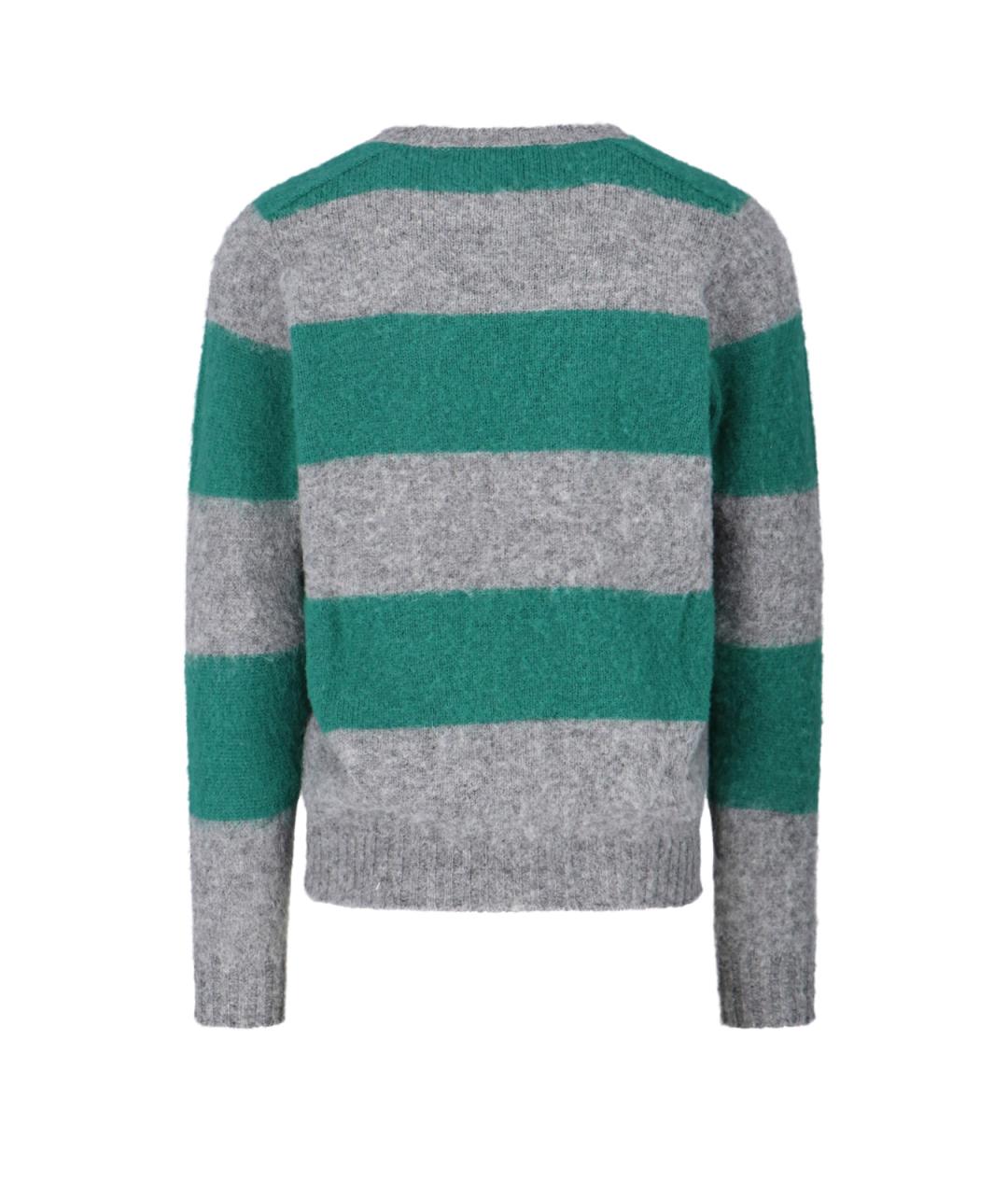 HOWLIN Серый шерстяной джемпер / свитер, фото 2