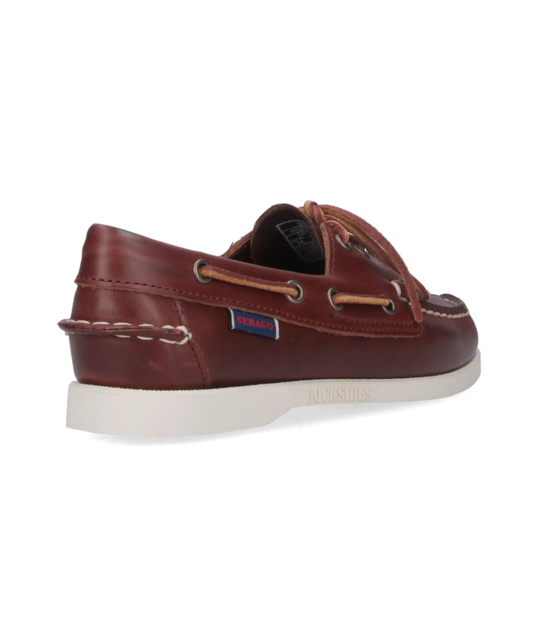 SEBAGO Коричневые кожаные лоферы, фото 4