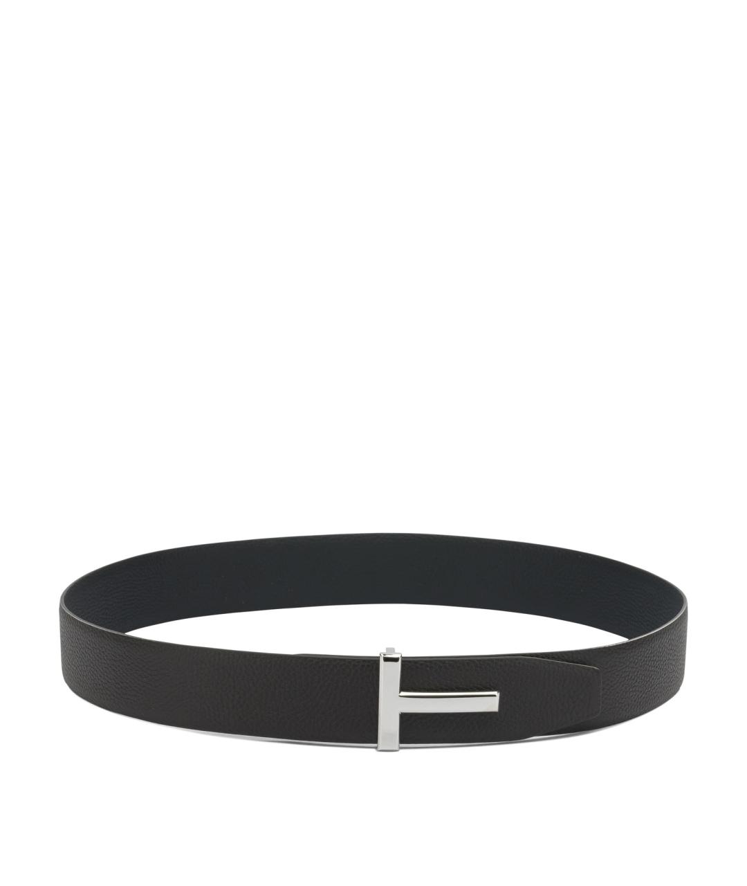 TOM FORD Коричневый кожаный ремень, фото 1