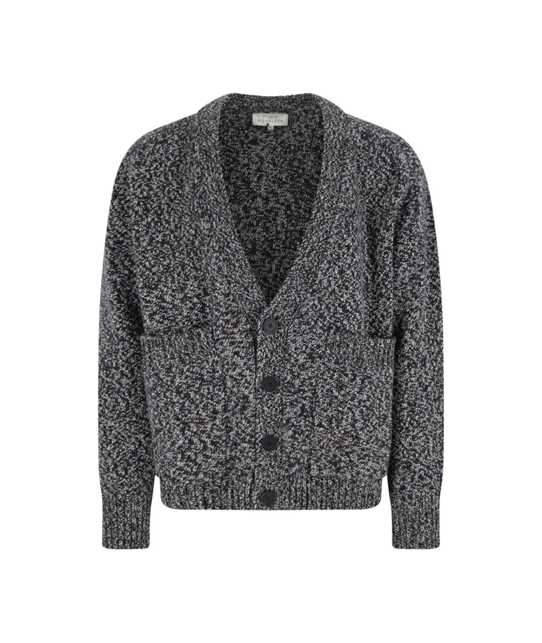 STUDIO NICHOLSON Мульти шерстяной кардиган, фото 1