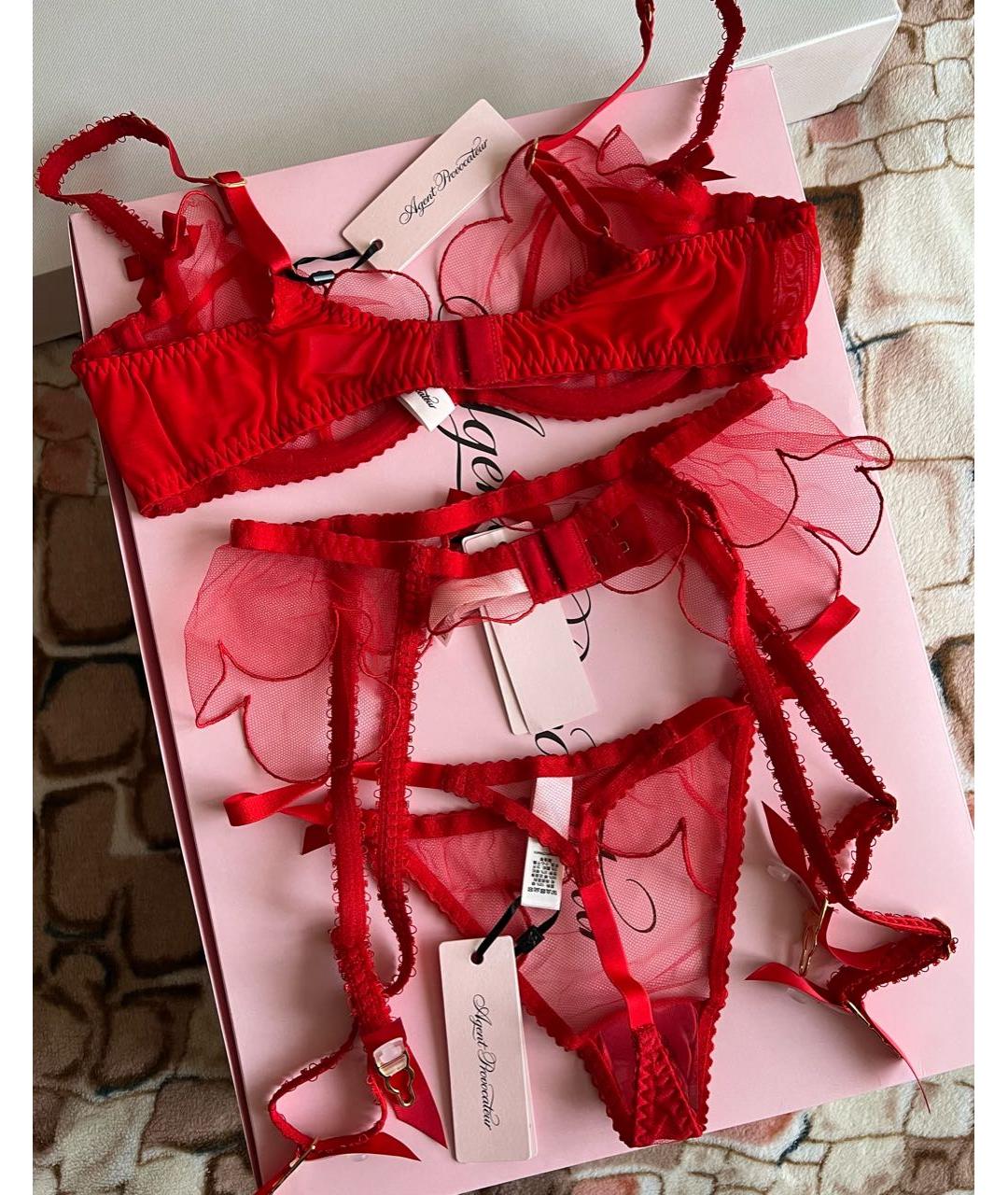 AGENT PROVOCATEUR Красный комплекты, фото 3