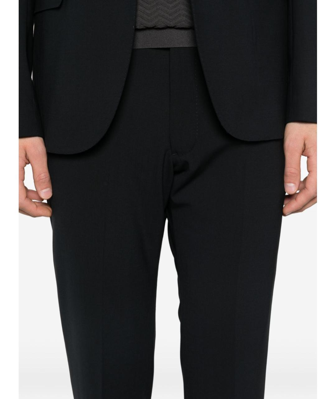 EMPORIO ARMANI Темно-синий классический костюм, фото 3