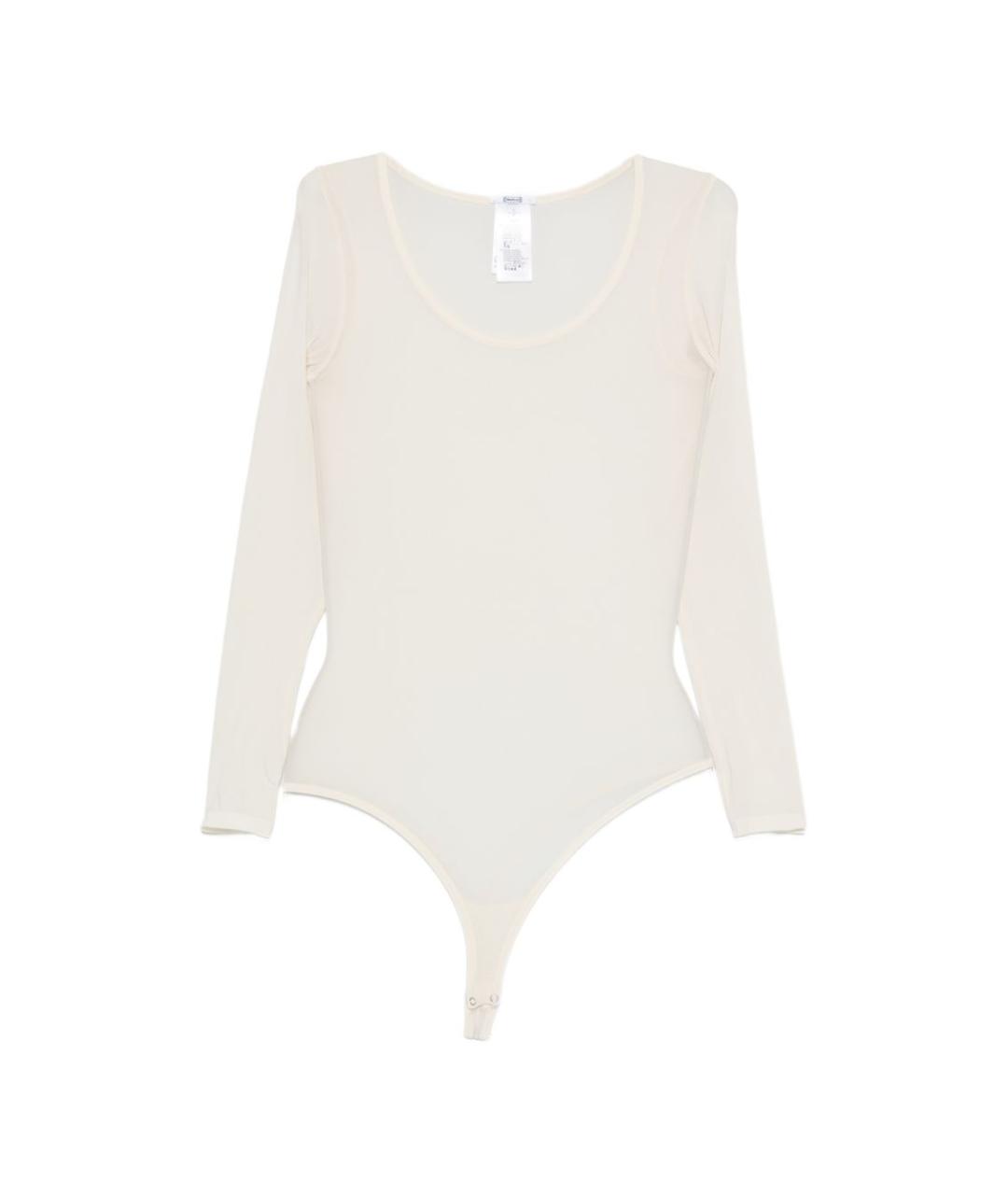 WOLFORD Белое боди, фото 1